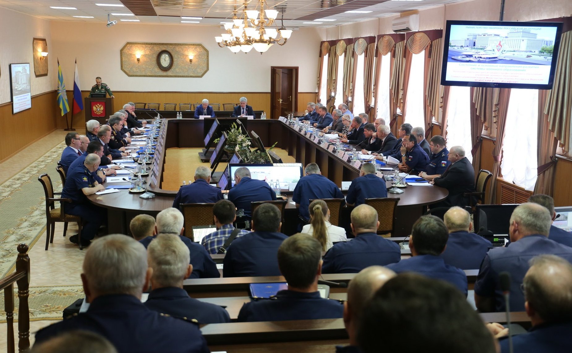 Выездное заседание Комитета СФ по обороне и безопасности на тему «Правовое регулирование подготовки высококвалифицированных офицерских кадров для военной организации Российской Федерации в современных условиях»