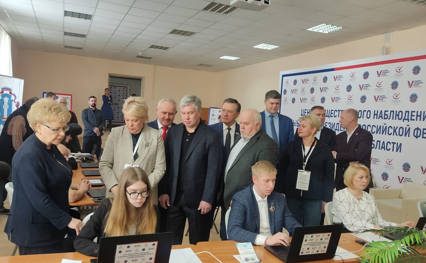 Сергей Рябухин принял участие в голосовании на выборах Президента Российской Федерации в регионе