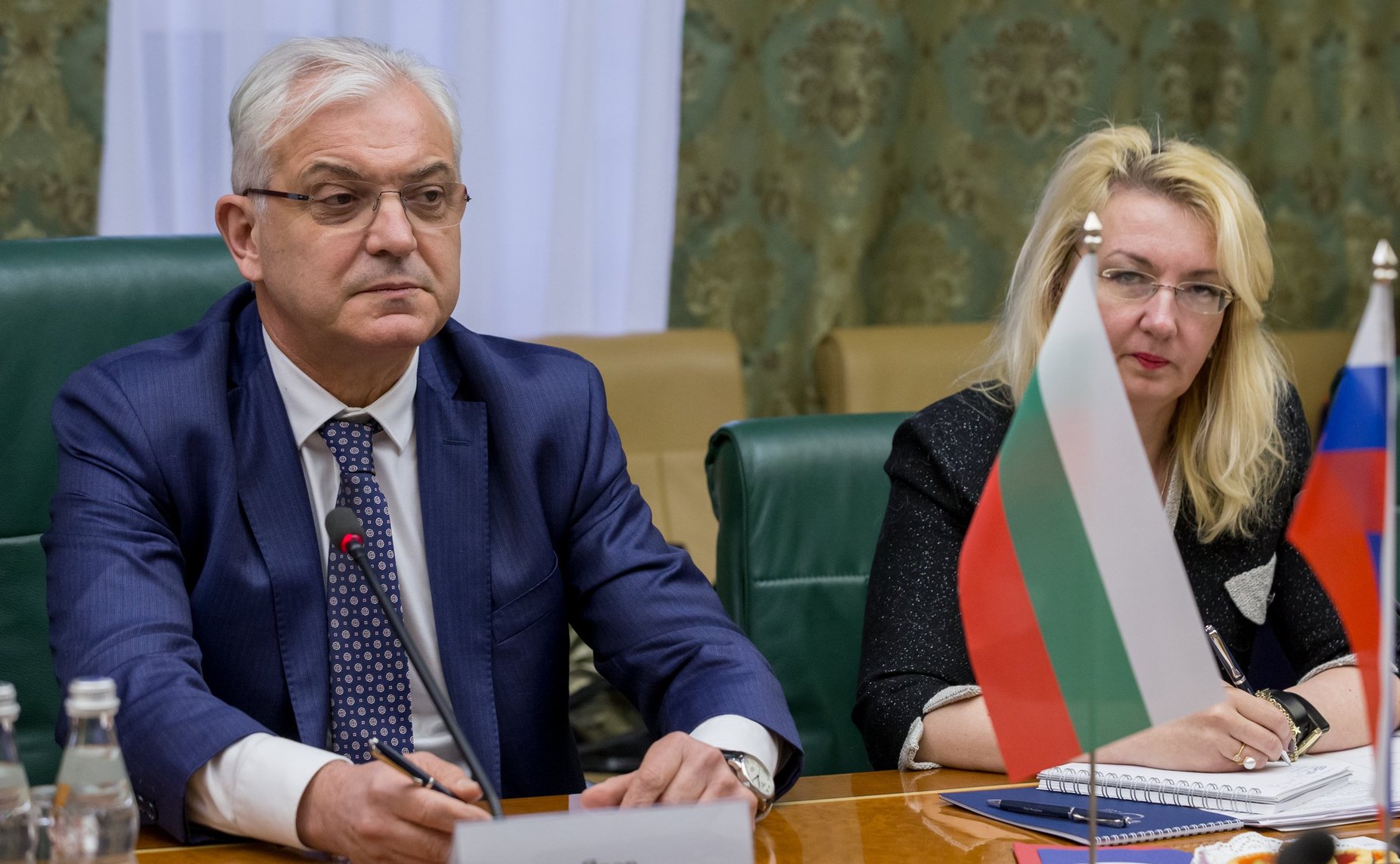 Встреча Ильяса Умаханова c заместителем Председателя народного Собрания Республики Болгарии Явором Нотевым