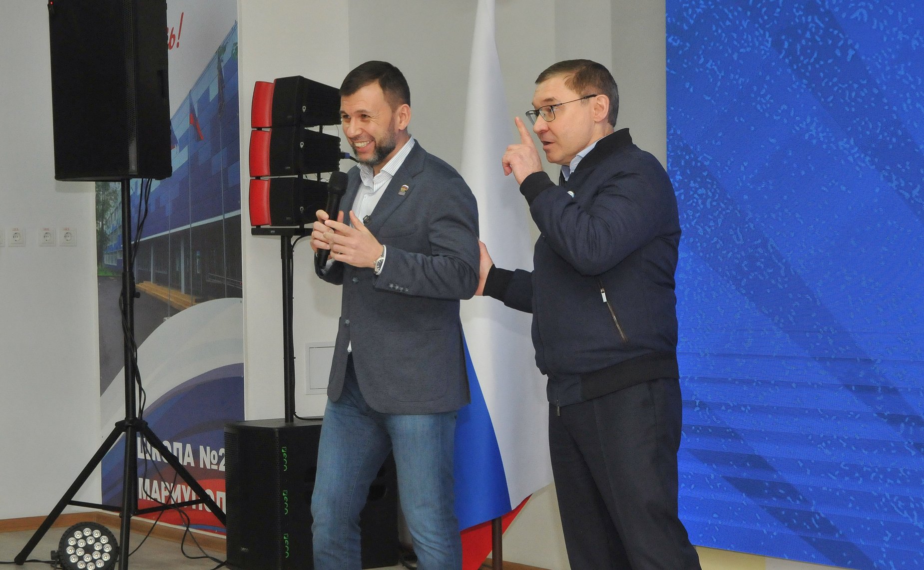 Рабочая поездка первого заместителя Председателя Совета Федерации Владимира Якушева в Донецкую Народную Республику