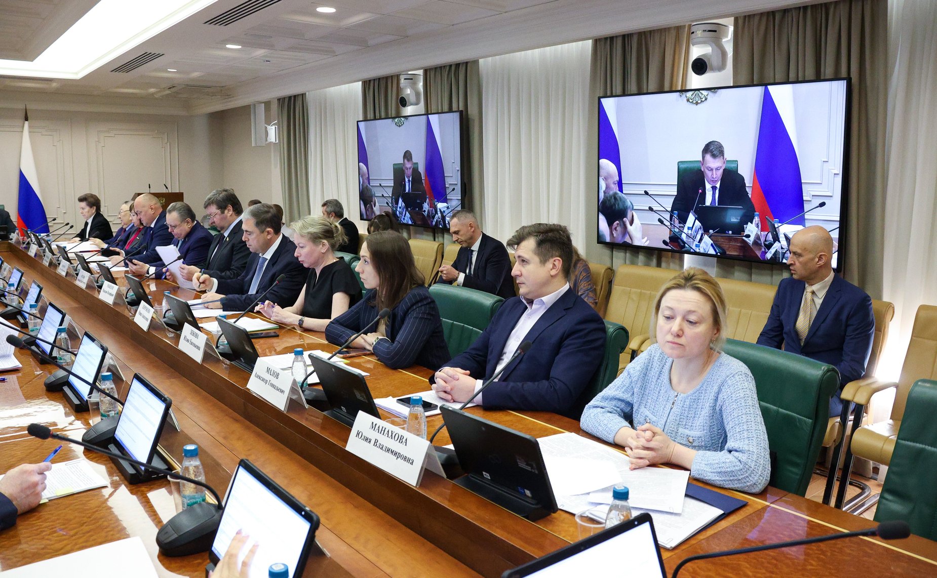 Заседание Комитета Совета Федерации по аграрно-продовольственной политике и природопользованию