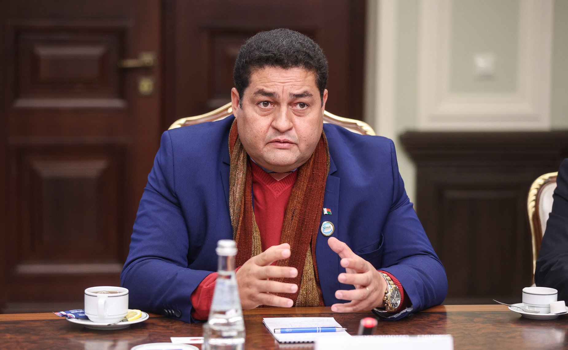 Встреча заместителя Председателя СФ Константина Косачева с членом Президиума Сената Парламента Республики Мадагаскар