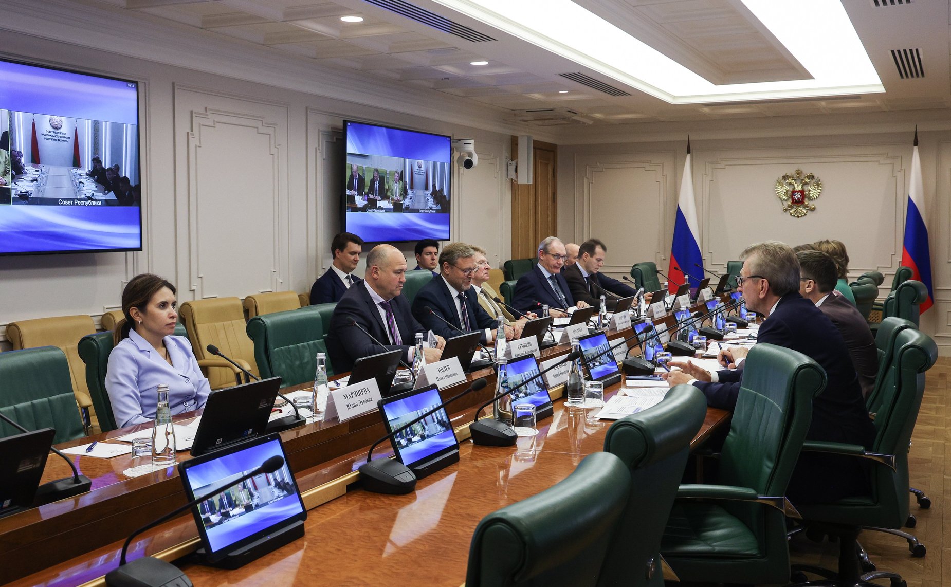 Совместное заседание российского и белорусского организационных комитетов по подготовке и реализации культурно-образовательного проекта «Поезд памяти» в 2024 году