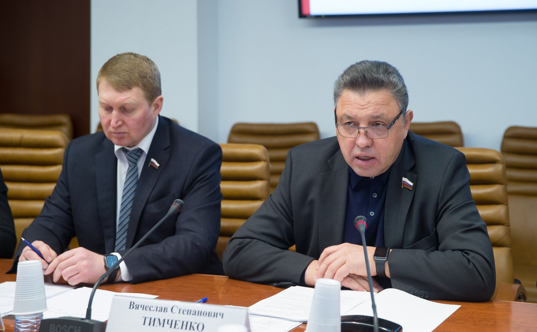 Алексей Канаев и Вячеслав Тимченко