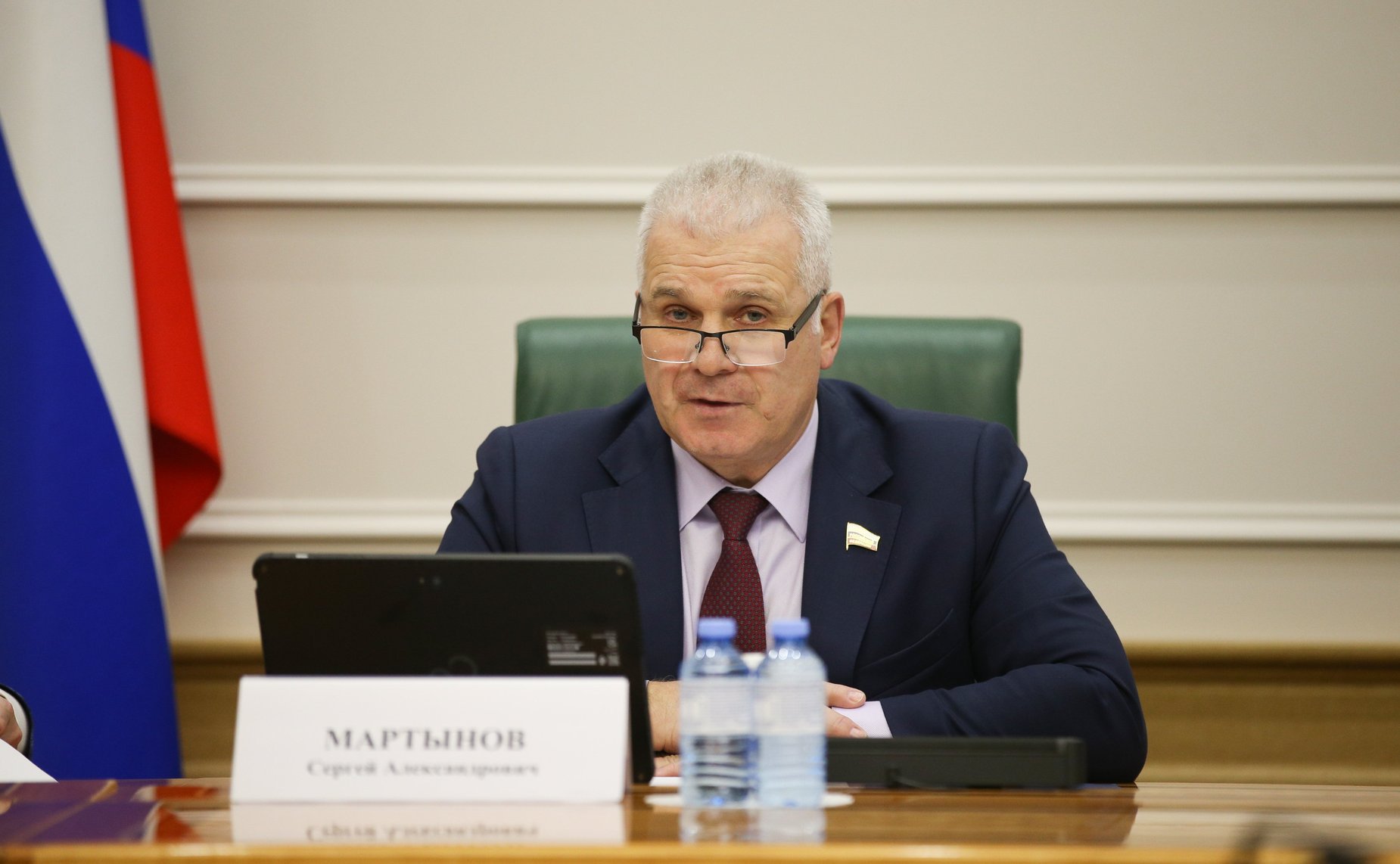 Сергей Мартынов провел в режиме видеоконференции заседание Секции по военно-промышленной политике и бюджету Комитета СФ по обороне и безопасности