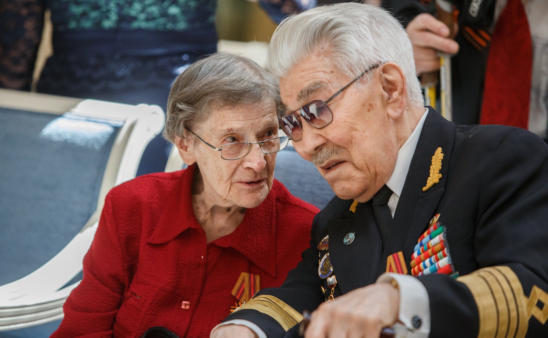 Торжественная встреча руководства Федерального Собрания с ветеранами Великой Отечественной войны