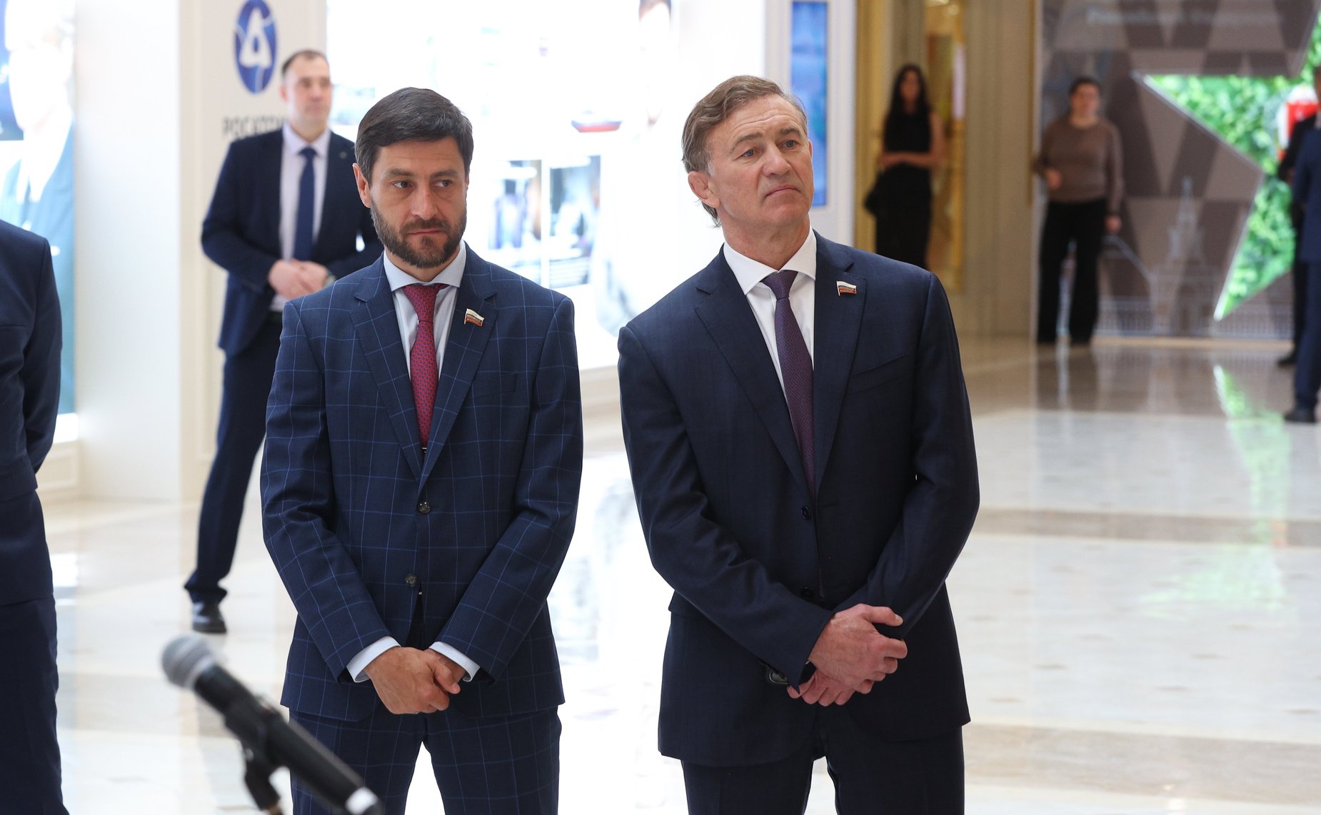 Открытие в Совете Федерации выставки «Гордость. Вдохновение. Мечта», посвященной 80-летию атомной промышленности