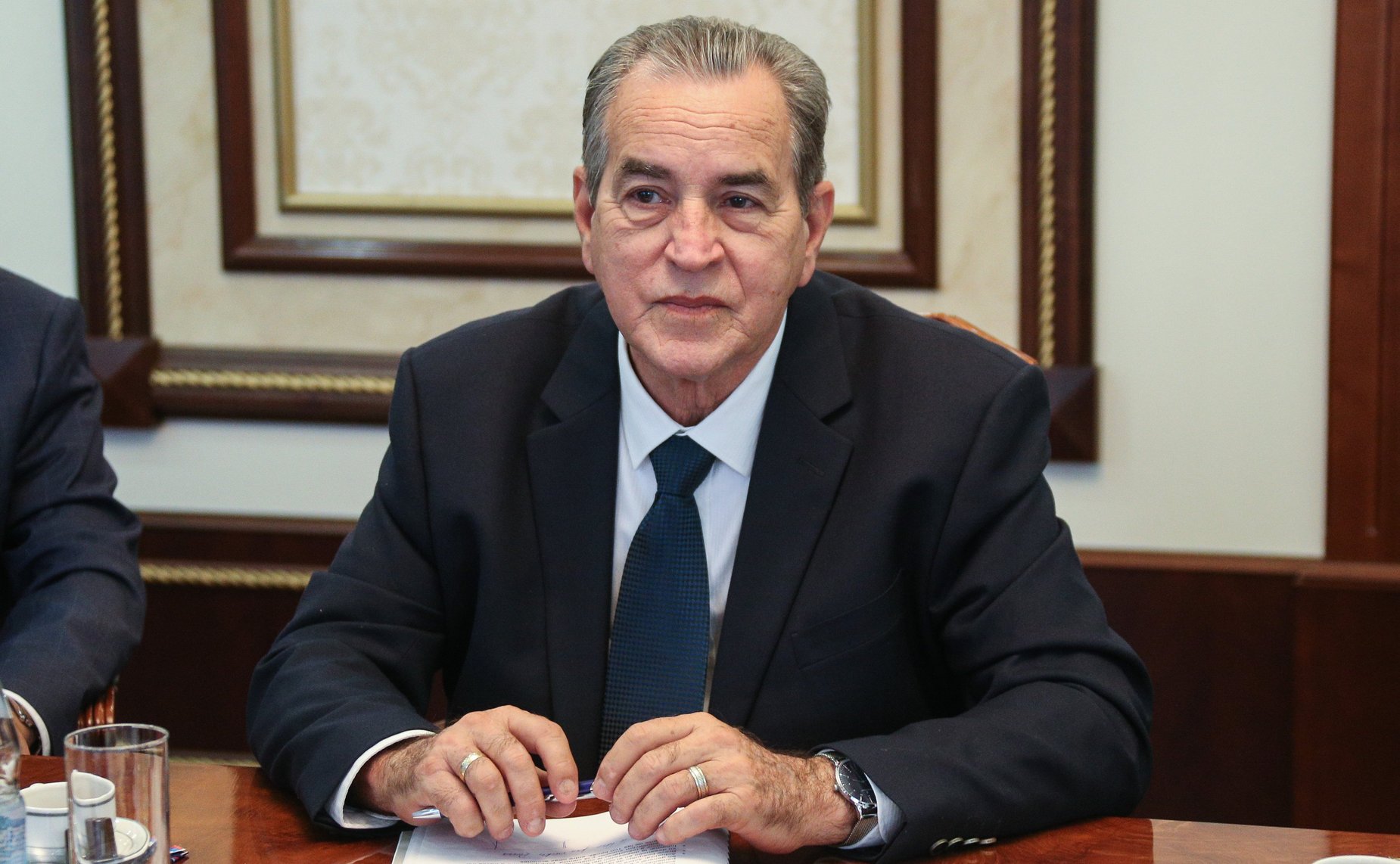 Встреча заместителя Председателя СФ Константина Косачева с Министром высшего образования Республики Куба Хосе Рамоном Саборидо Лоиди