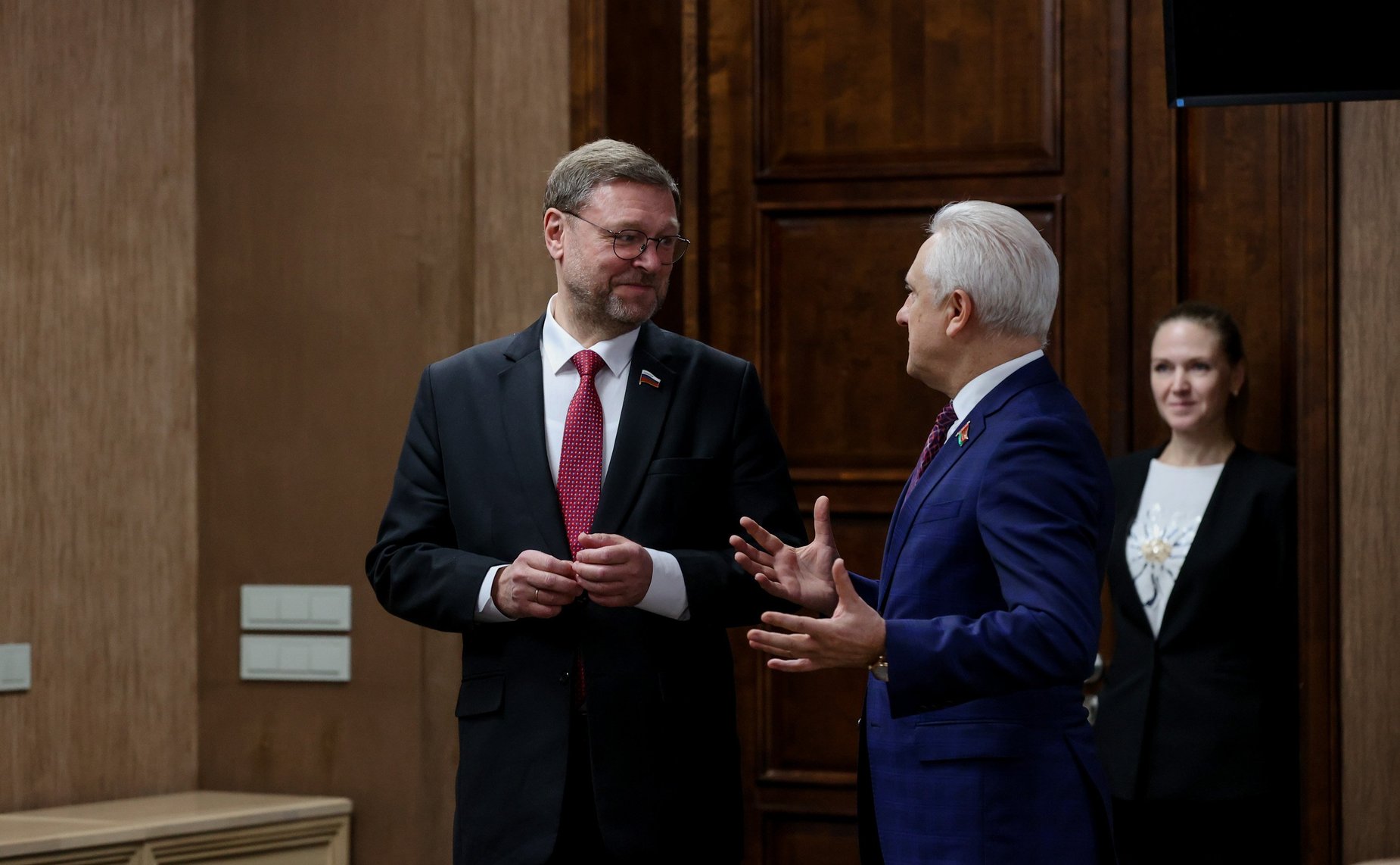 Константин Косачев провел рабочие консультации по вопросам подготовки к IX Форуму регионов Россия-Беларусь