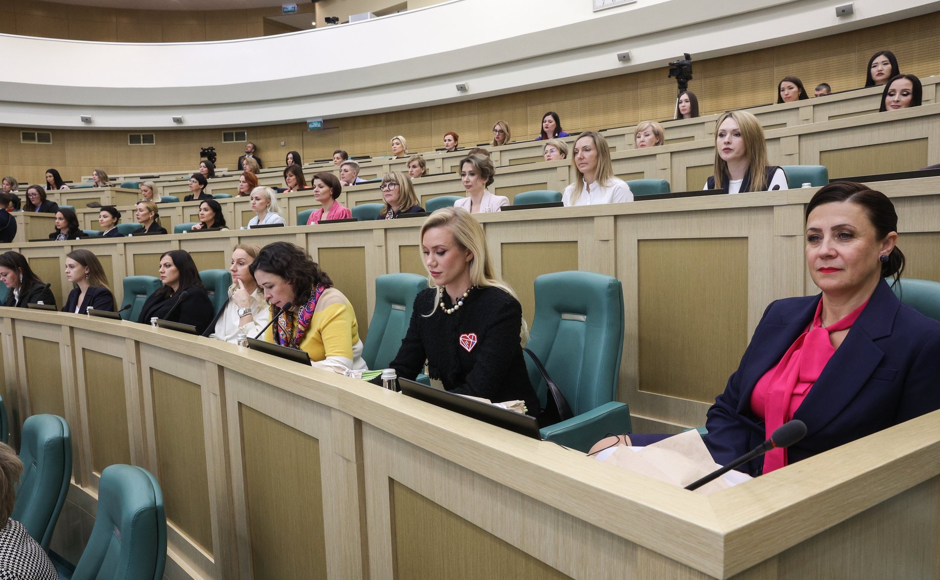 Встреча Председателя Совета Федерации Валентины Матвиенко с женщинами-предпринимателями «Голос женского бизнеса»