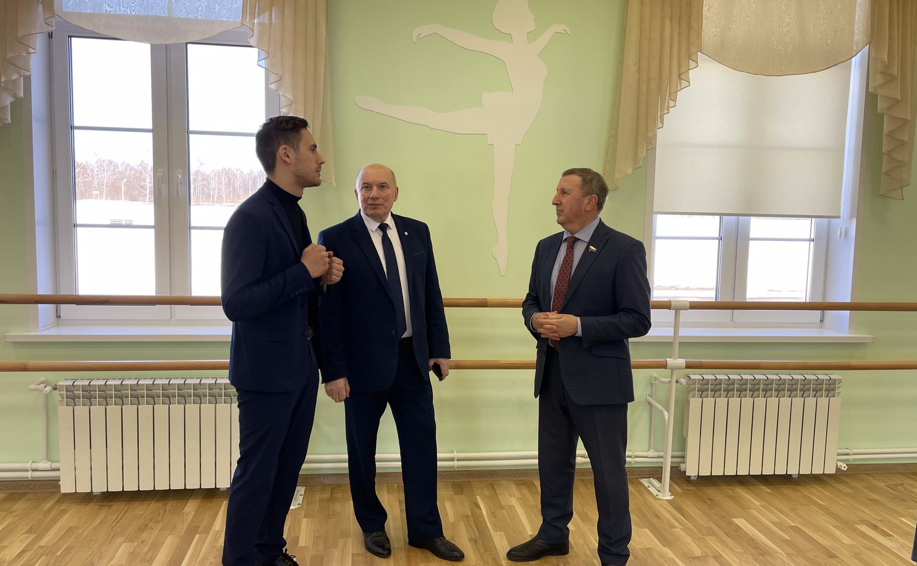 Сергей Березкин во время рабочей поездки в Угличский муниципальный район вместе с его главой Анатолием Курициным посетил ряд социально значимых объектов