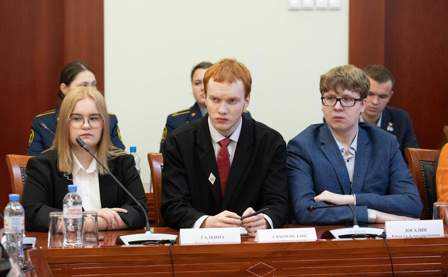 Заседание Дискуссионного клуба Молодежного парламента Вологодской области