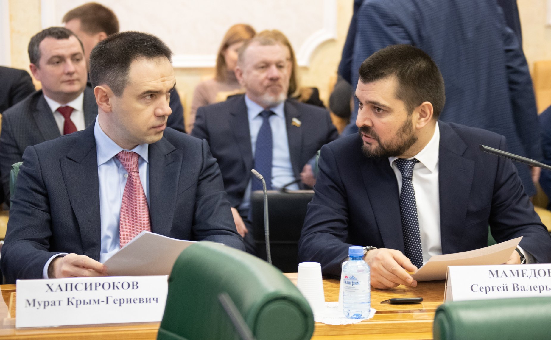 Мурат Хапсироков и Сергей Мамедов