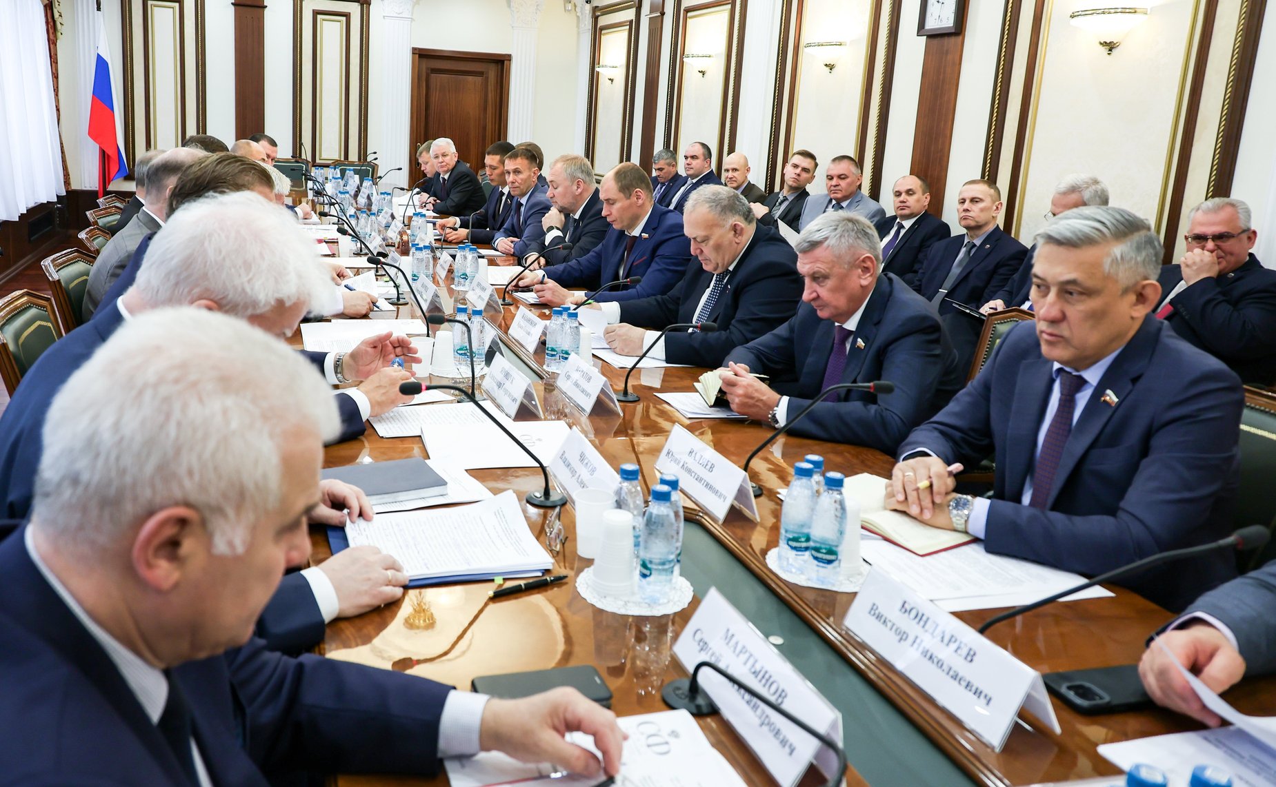 Заседание Комитета Совета Федерации по обороне и безопасности