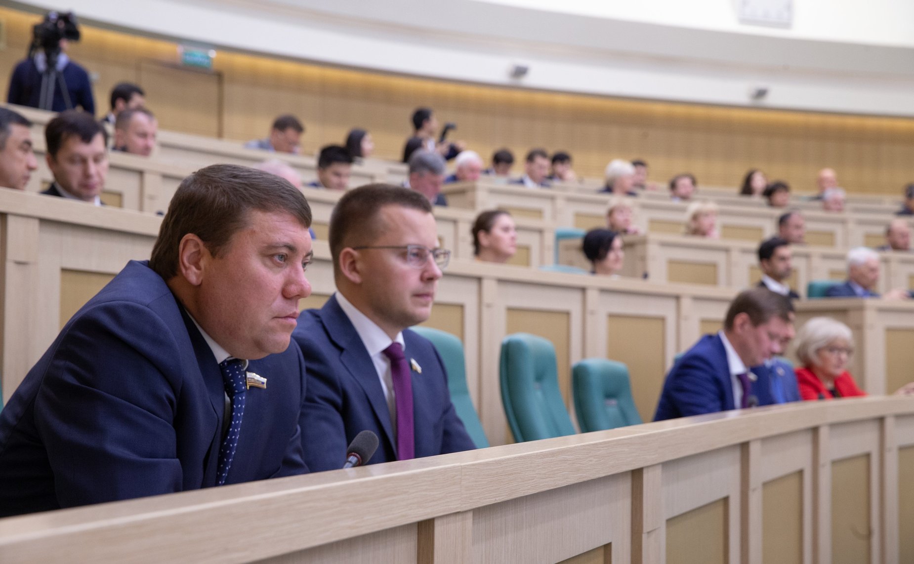 Пленарное заседание VI Межпарламентского форума Россия – Таджикистан