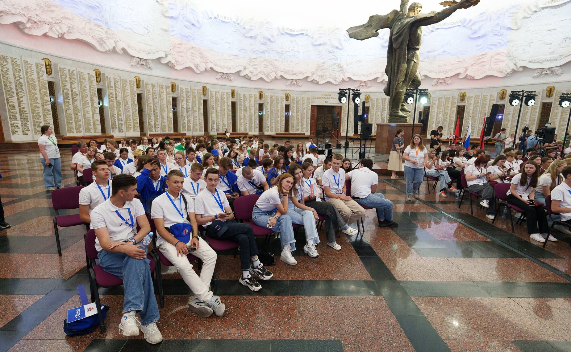 В Москве торжественно завершился «Поезд памяти» 2023 года