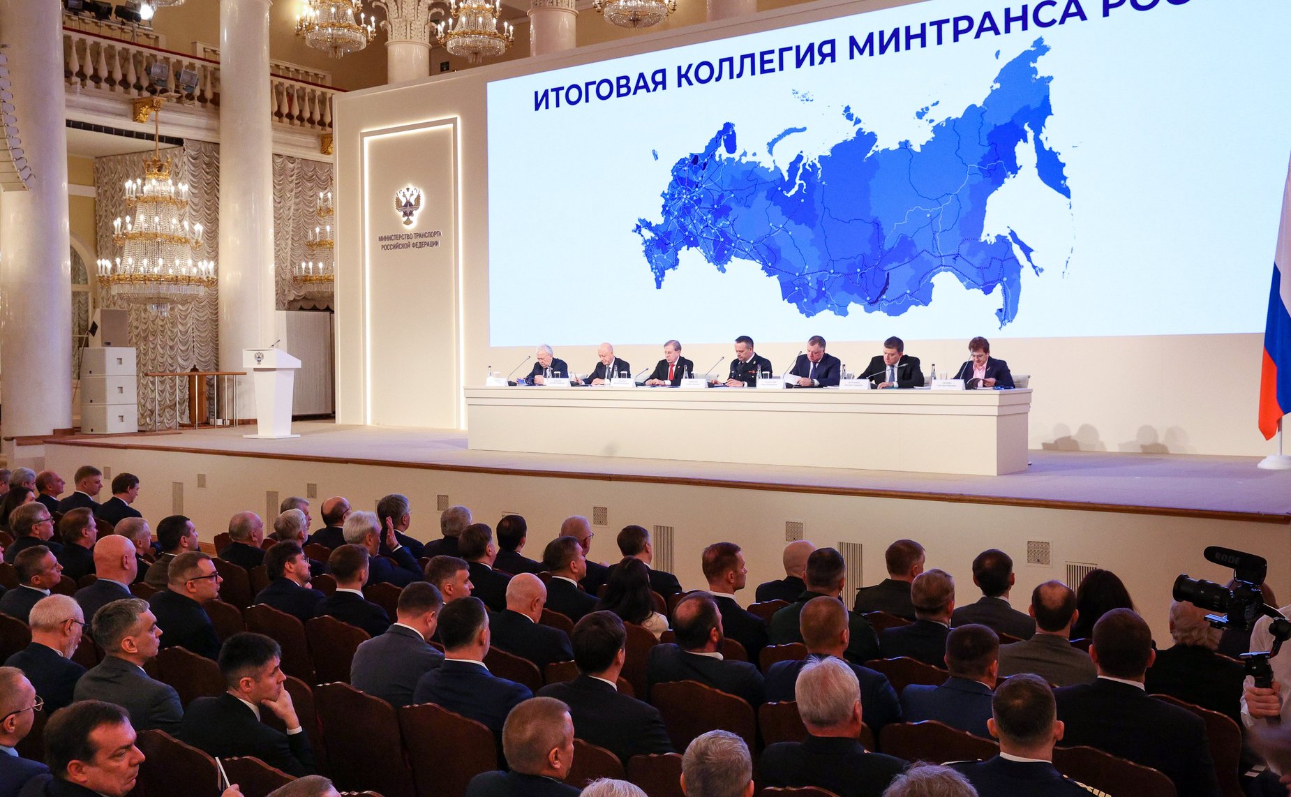 Заместитель Председателя Совета Федерации Николай Журавлев принял участие в заседании Итоговой расширенной коллегии Минтранса России