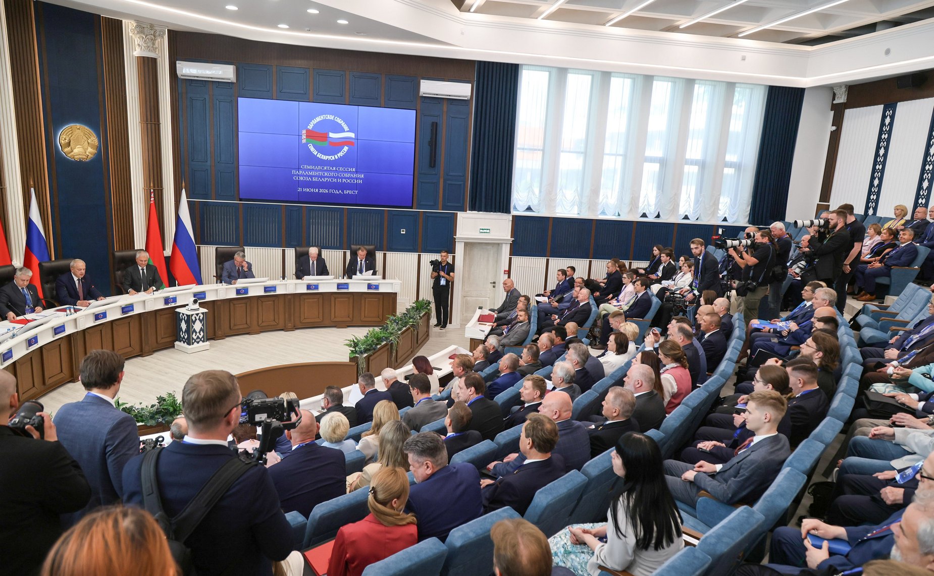 Сенаторы приняли участие в Международном форуме Союзного государства Беларуси и России «Великое наследие – общее будущее»