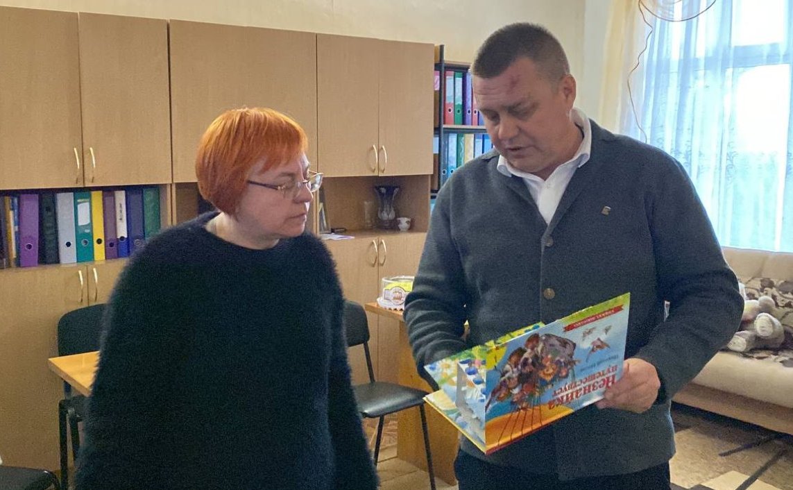 Игорь Кастюкевич посетил детский социально-реабилитационный центр в Новокиевке Херсонской области