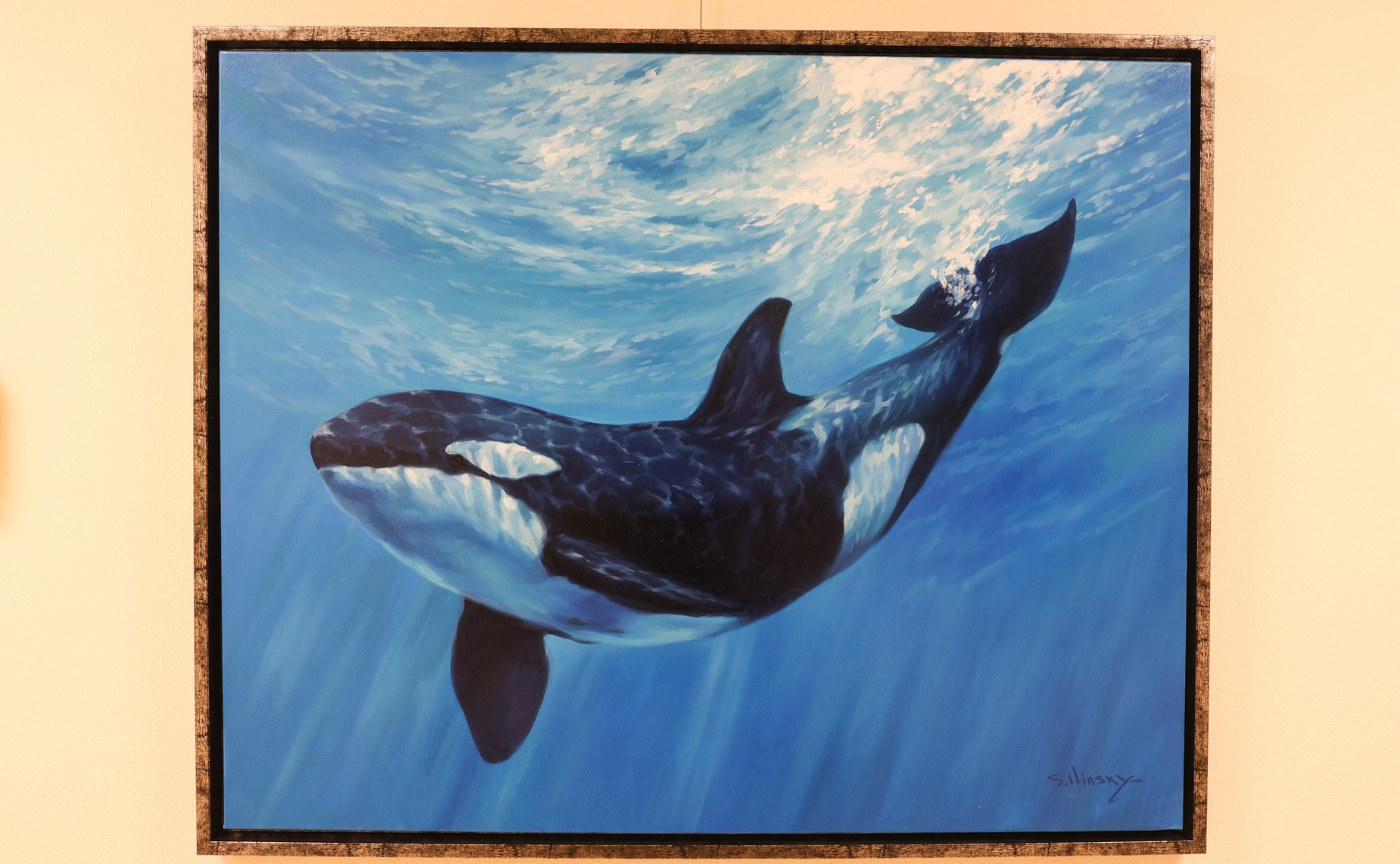 Открытие в Совете Федерации выставки творческих работ президента Международного союза художников-анималистов Сергея Ильинского-Акулова