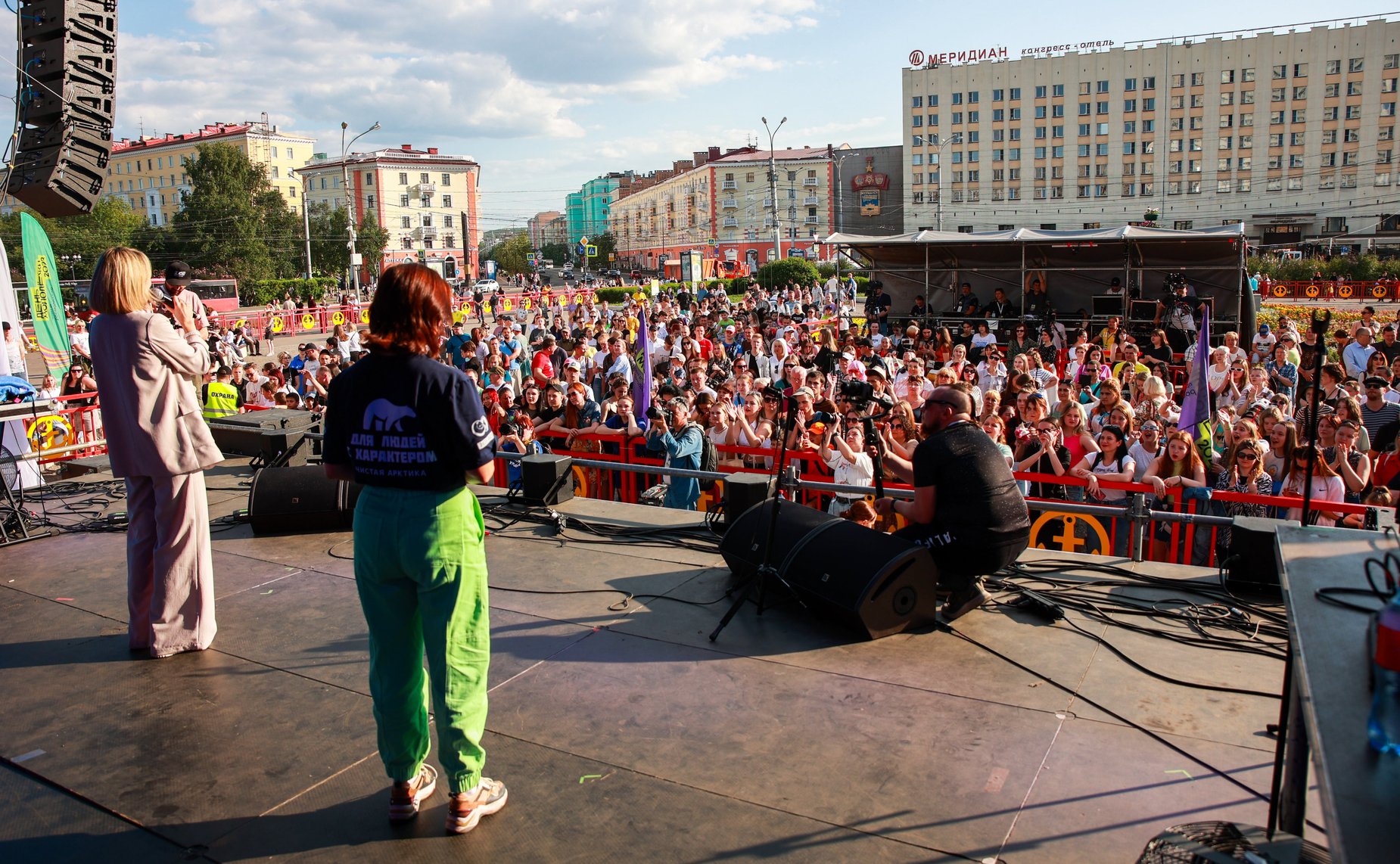 Татьяна Сахарова в рамках работы в регионе приняла участие в мероприятиях второго Всероссийского форума-фестиваля волонтеров «Арктика. Лёд тронулся»