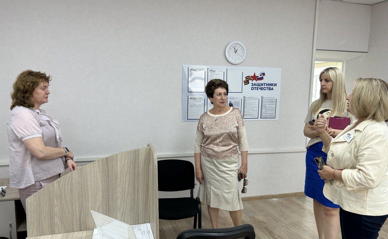 Екатерина Алтабаева встретилась с руководством филиала Фонда «Защитники Отечества» в Севастополе