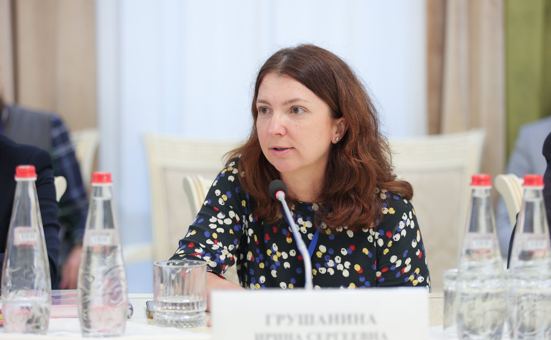 Ольга Щетинина приняла участие в круглом столе на тему «Межгосударственный горный маршрут» (автор: Пресс-служба Министерства экономики и территориального развития Республики Дагестан)