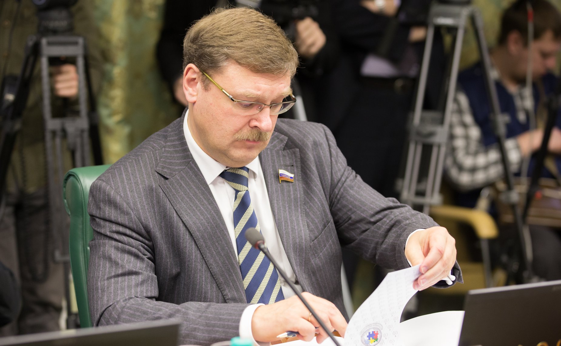 К. Косачев Заседание Интеграционного клуба