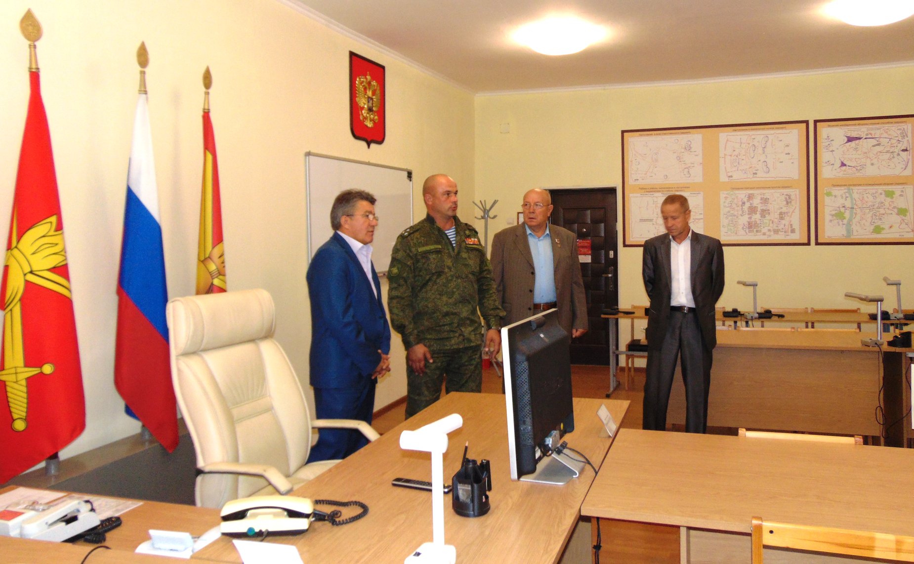 Делегация СФ посетила 7-ю российскую военную базу в Абхазии