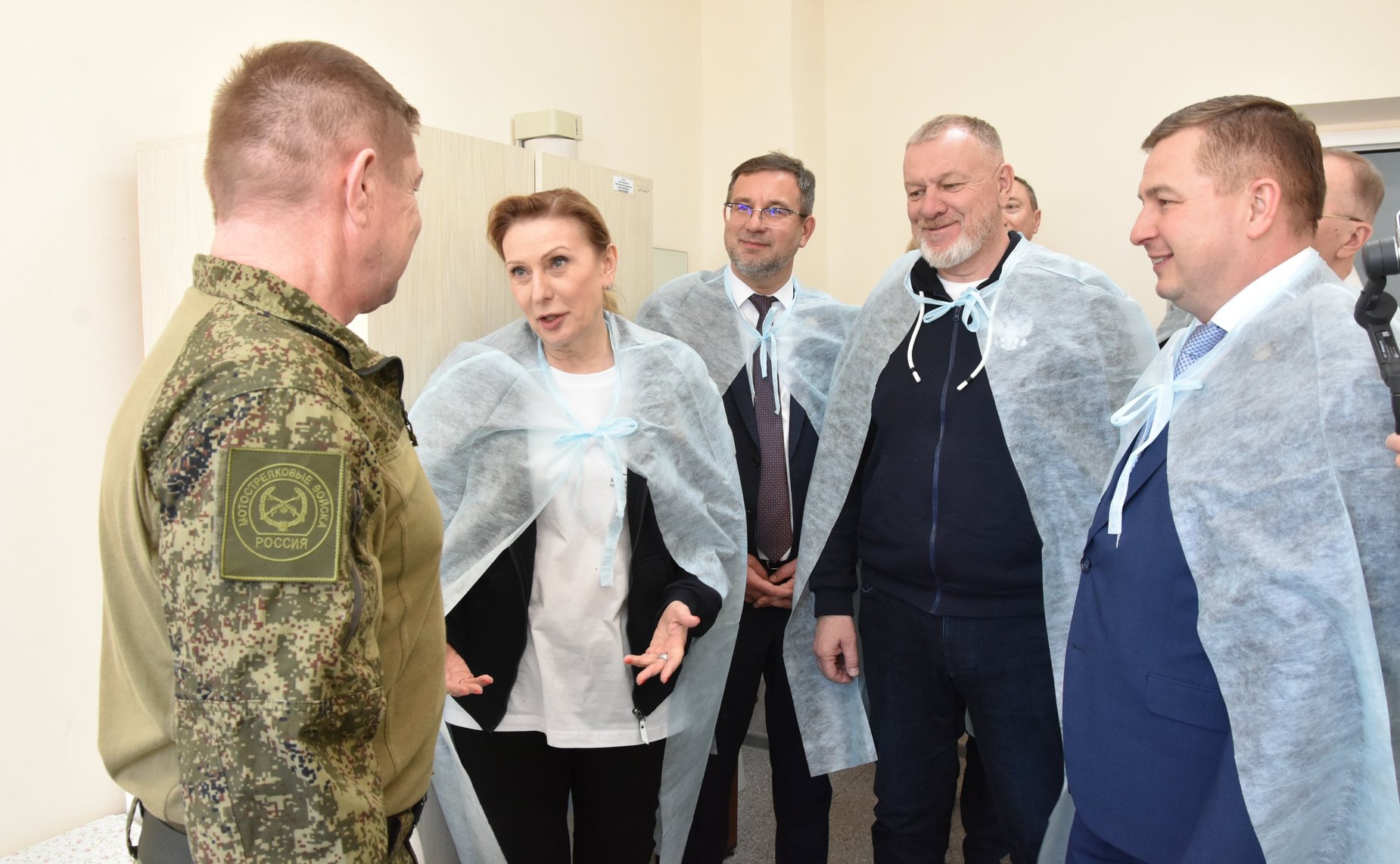 Сенаторы посетили Республиканский клинический госпиталь для ветеранов войн Минздрава Чувашии