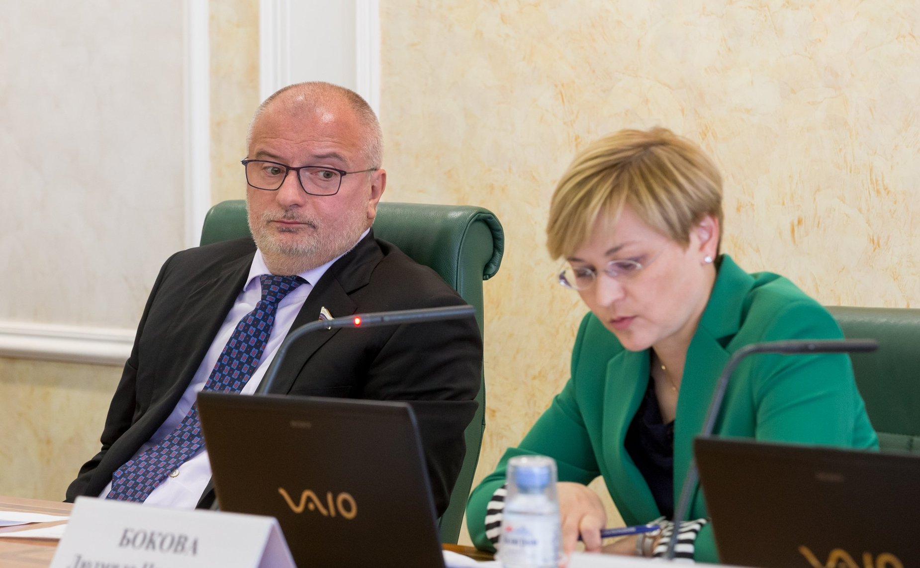 А. Клишас и Л. Бокова