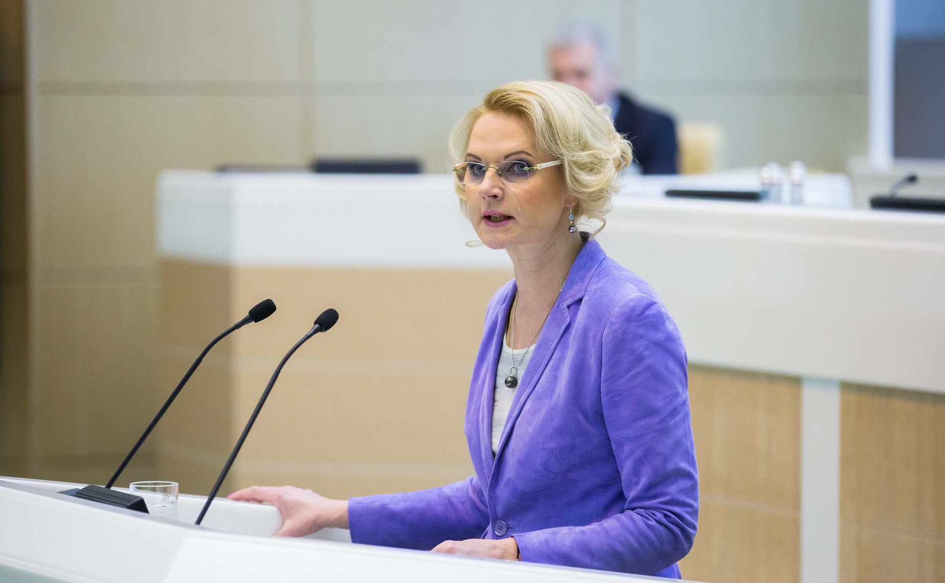 Голикова 383-е заседание Совета Федерации