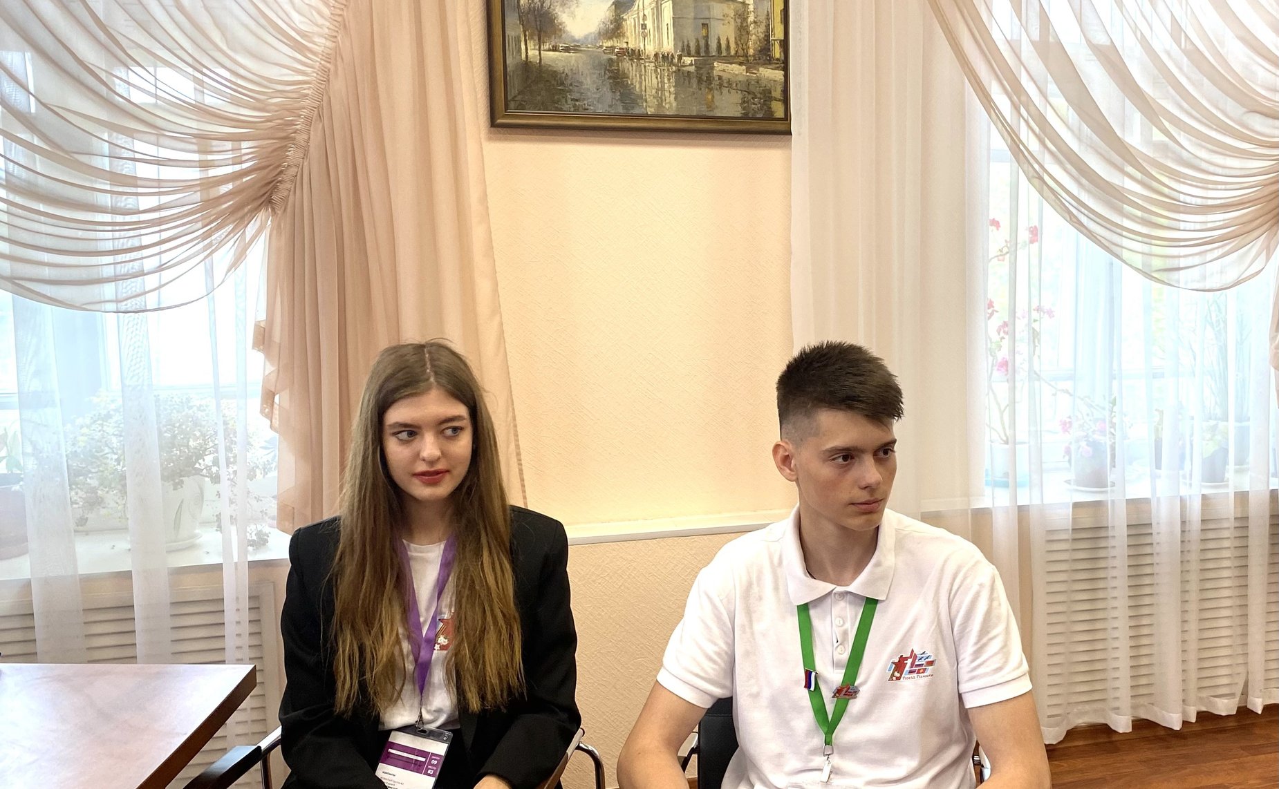 Наталия Косихина и Александр Русаков вместе с советником губернатора Сергеем Березкиным провели встречу с ярославскими участниками культурно-образовательного проекта «Поезд Памяти»