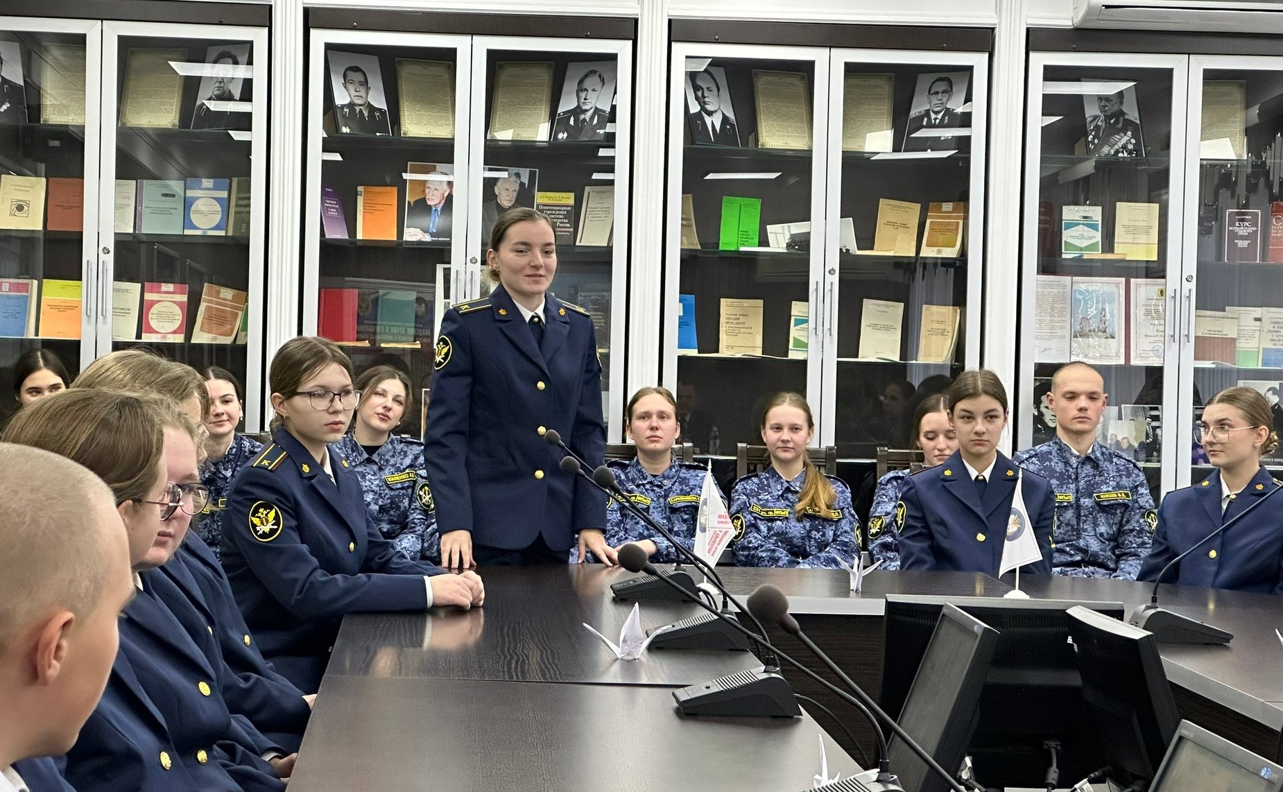 Игорь Мурог провел урок мужества для курсантов Академии ФСИН России