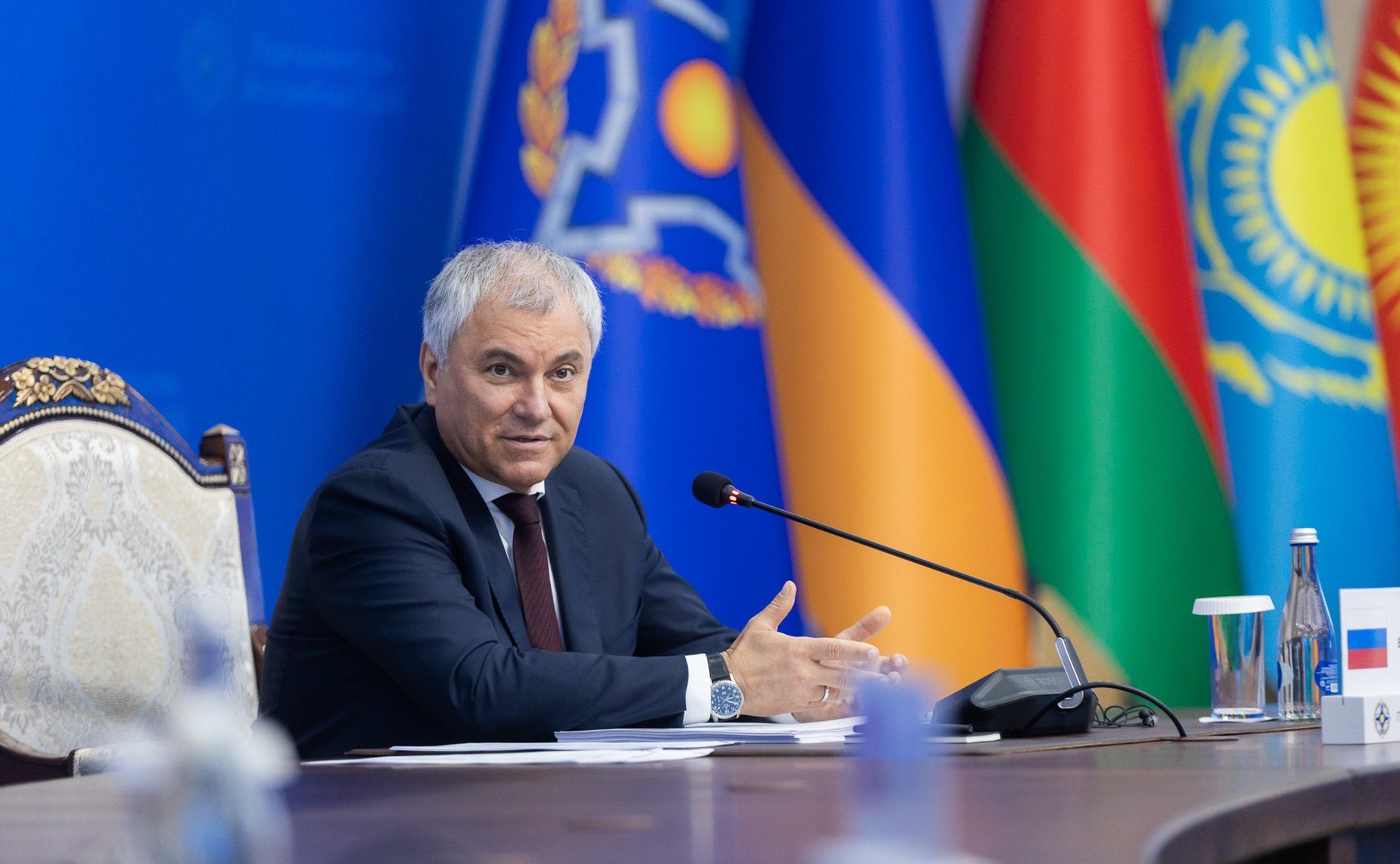 Юрий Воробьев и Владимир Булавин приняли участие в работе выездного заседания Совета Парламентской Ассамблеи Организации Договора о коллективной безопасности (ПА ОДКБ)