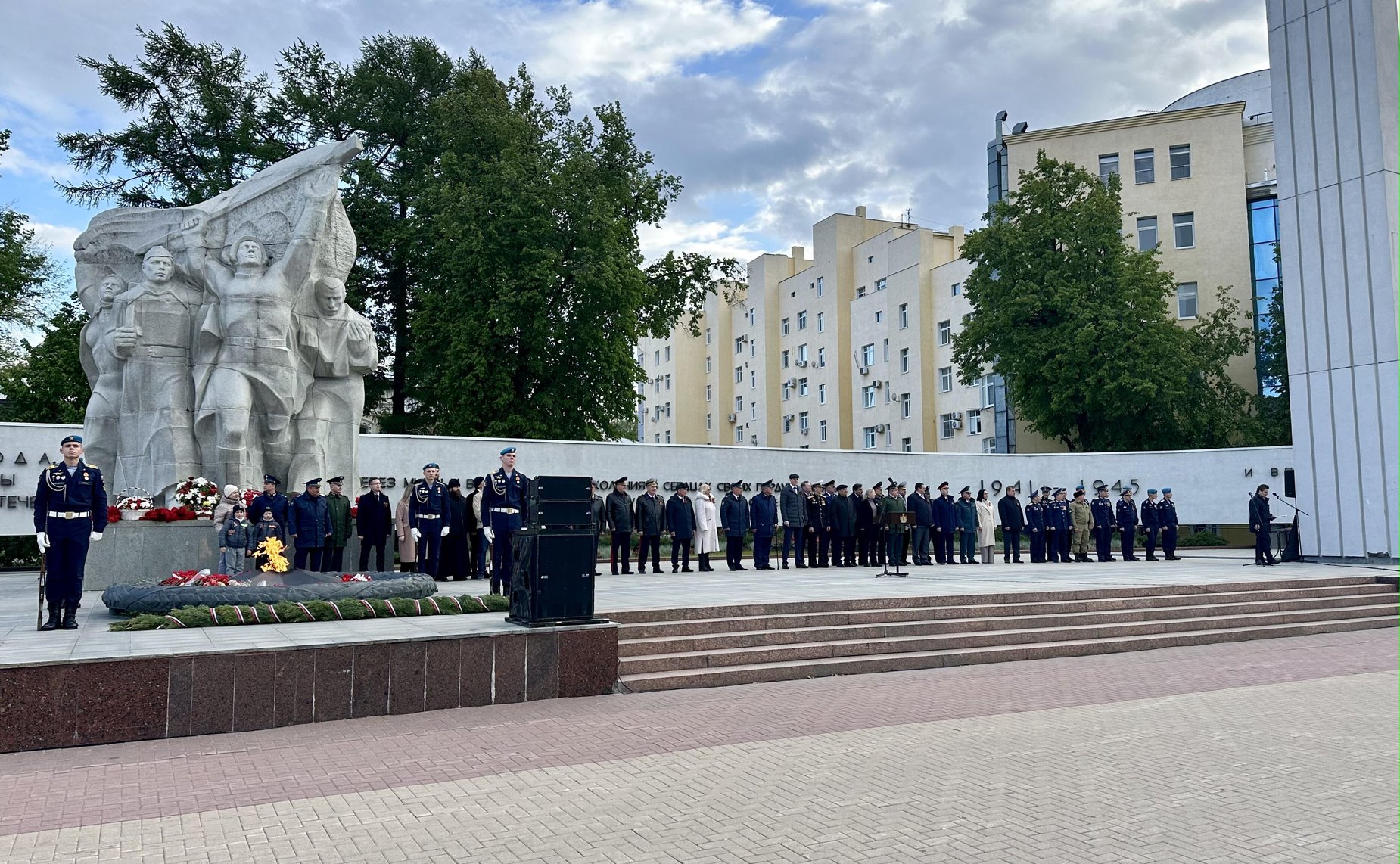 Игорь Мурог принял участие в торжественной встрече парадного расчета Рязанского гвардейского высшего воздушно-десантного командного училища имени генерала армии В.Ф. Маргелова