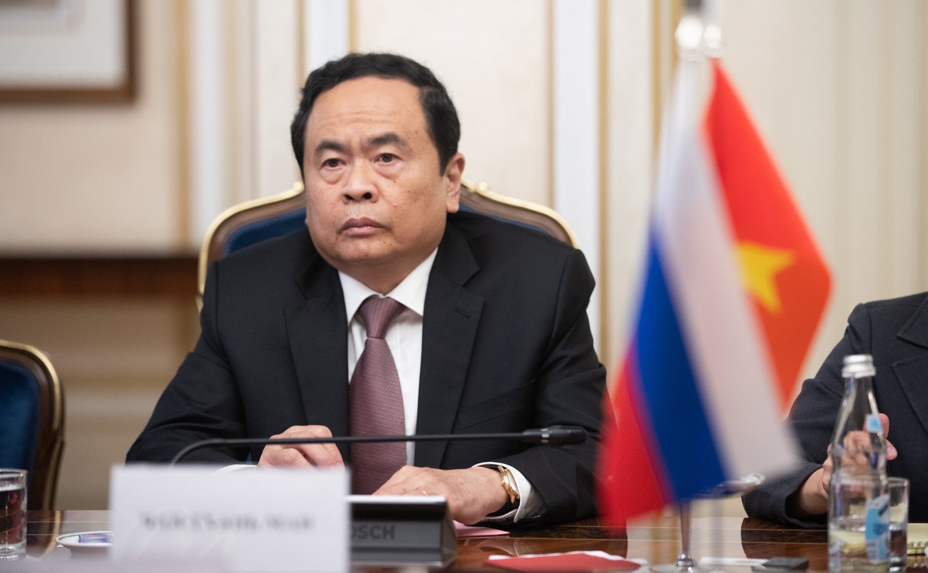 Председатель ЦК Отечественного фронта Вьетнама Чан Тхань Ман