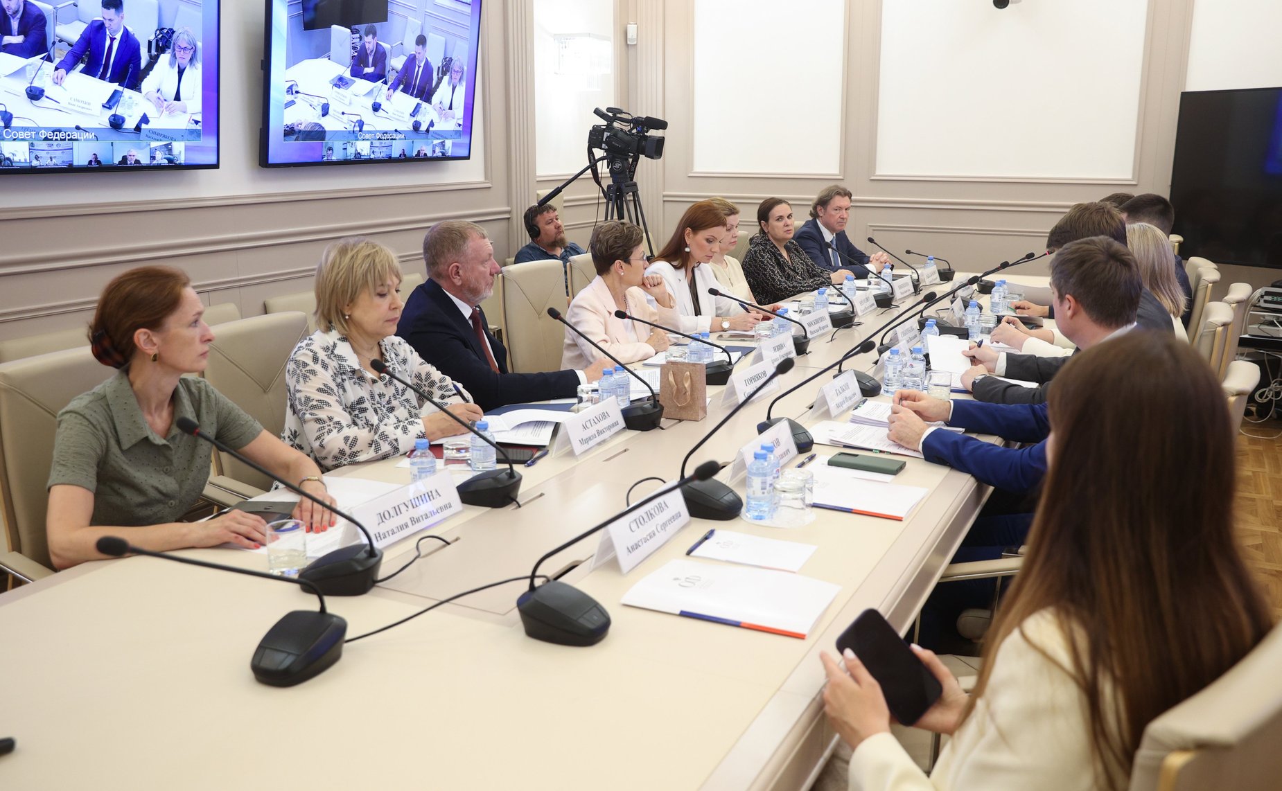 Заседание рабочей группы по вопросам семейной политики и повышения рождаемости в субъектах Российской Федерации по развитию социальных инноваций при СФ