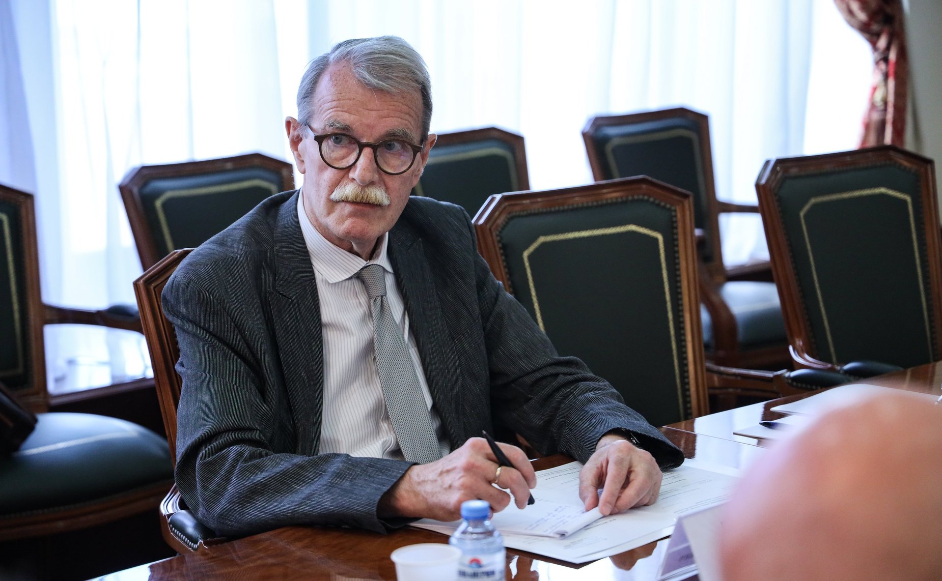 Круглый стол Комитета СФ по международным делам «Формирование нового контура равной и неделимой безопасности в Евразии. Роль Российской Федерации как гаранта миропорядка»