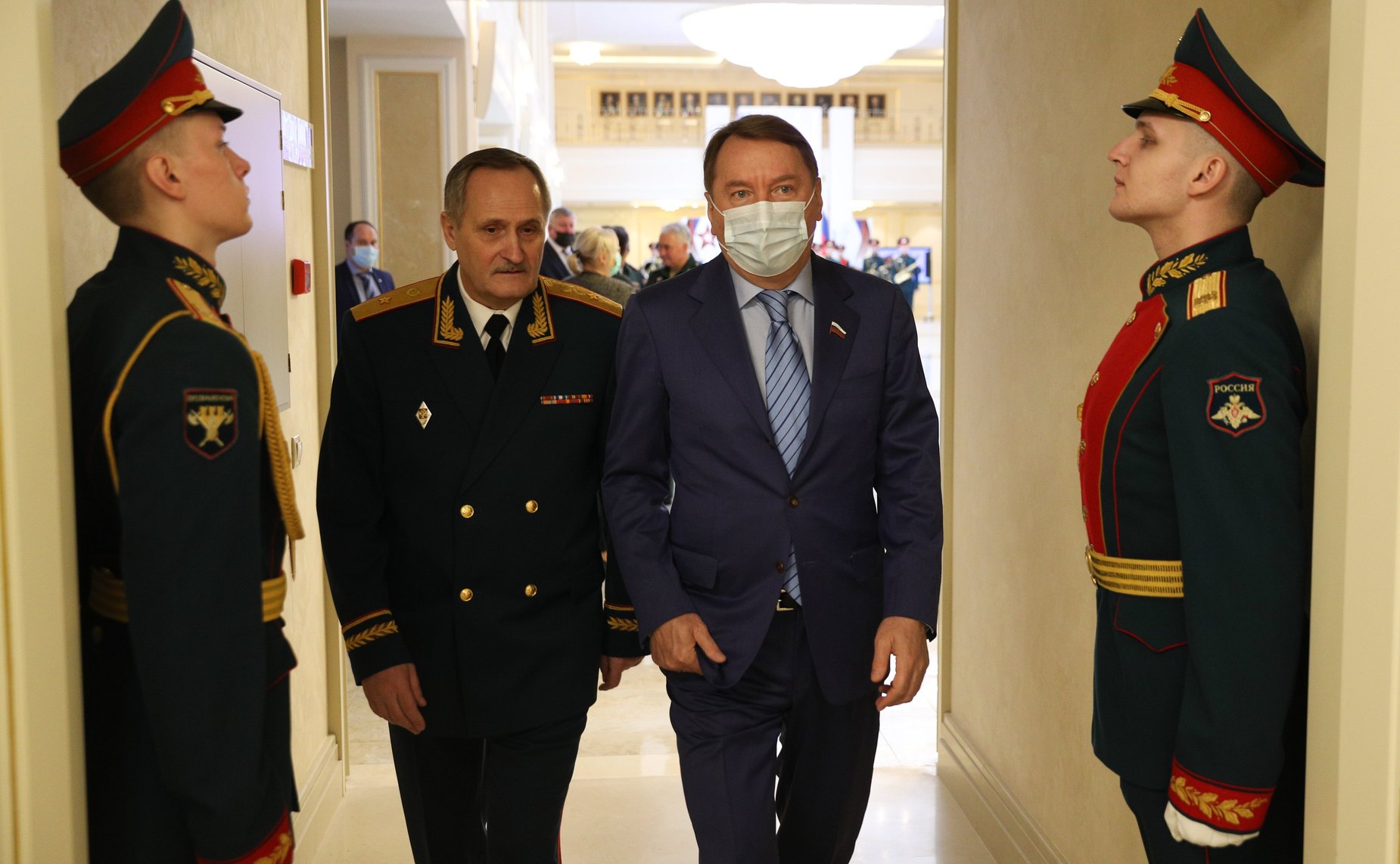 Совещание Комитета СФ по обороне и безопасности совместно с Клубом военачальников РФ