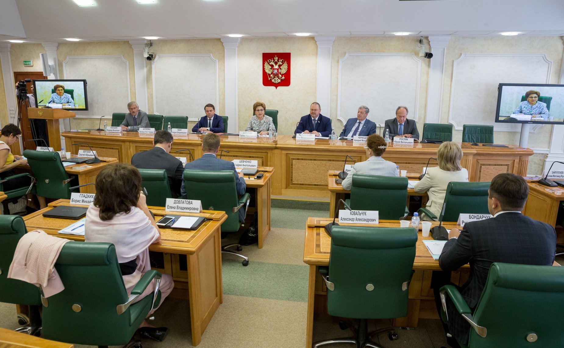 Заседание Совета по вопросам жилищного строительства и содействия развитию жилищно-коммунального комплекса при СФ