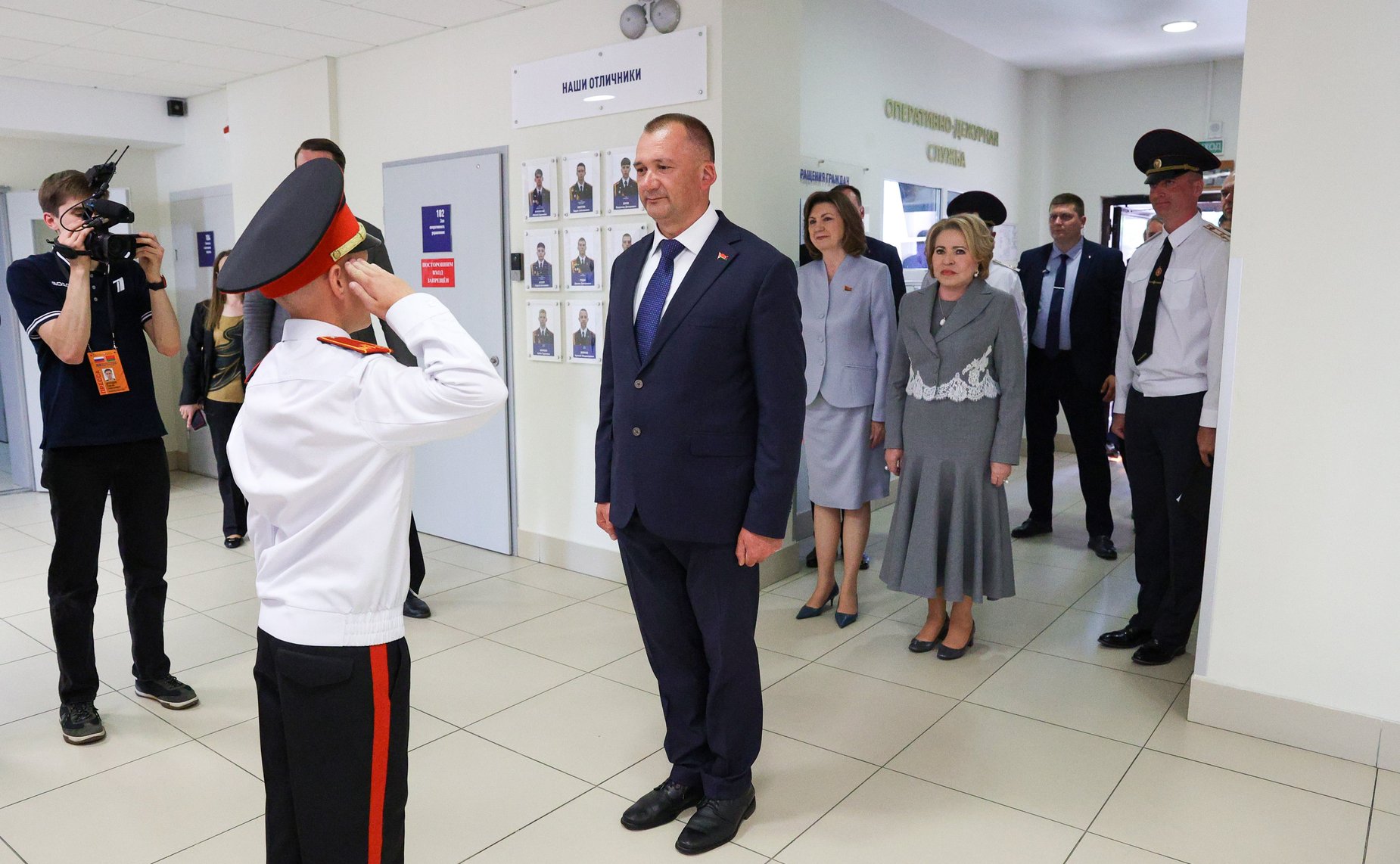 XIII Форум регионов Беларуси и России. Посещение Специализированного лицея Министерства внутренних дел