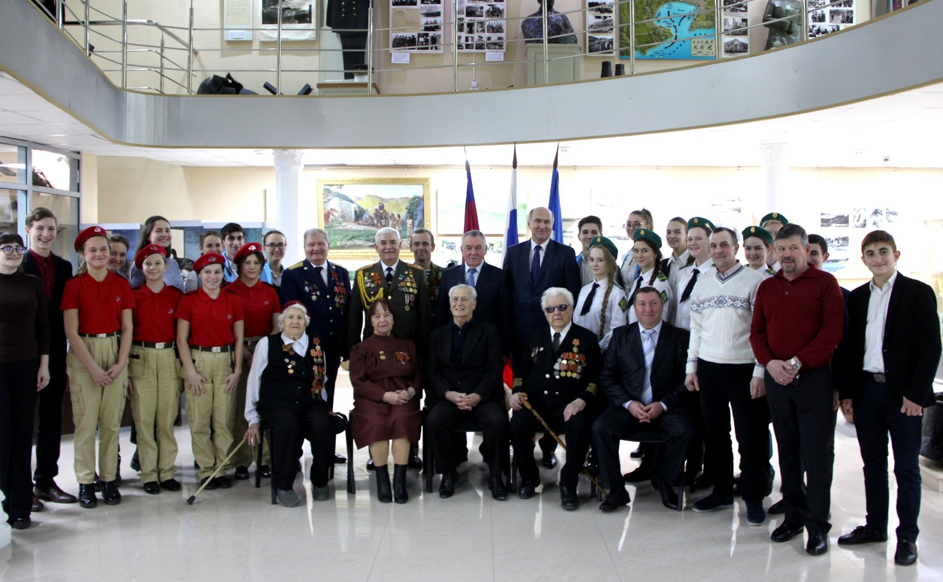Владимир Бекетов принял участие в праздновании Дня защитника Отечества в Геленджике