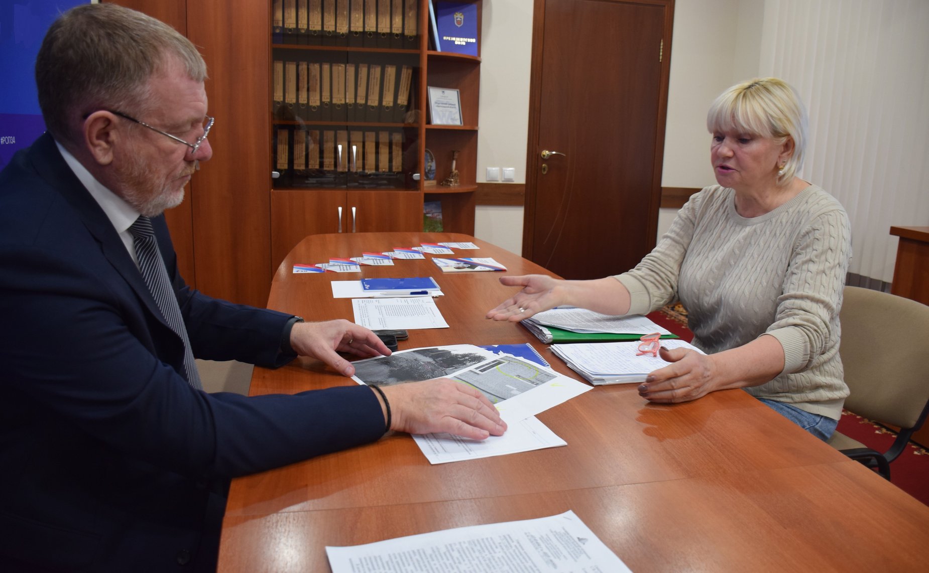 Сергей Горняков провел прием граждан по личным вопросам