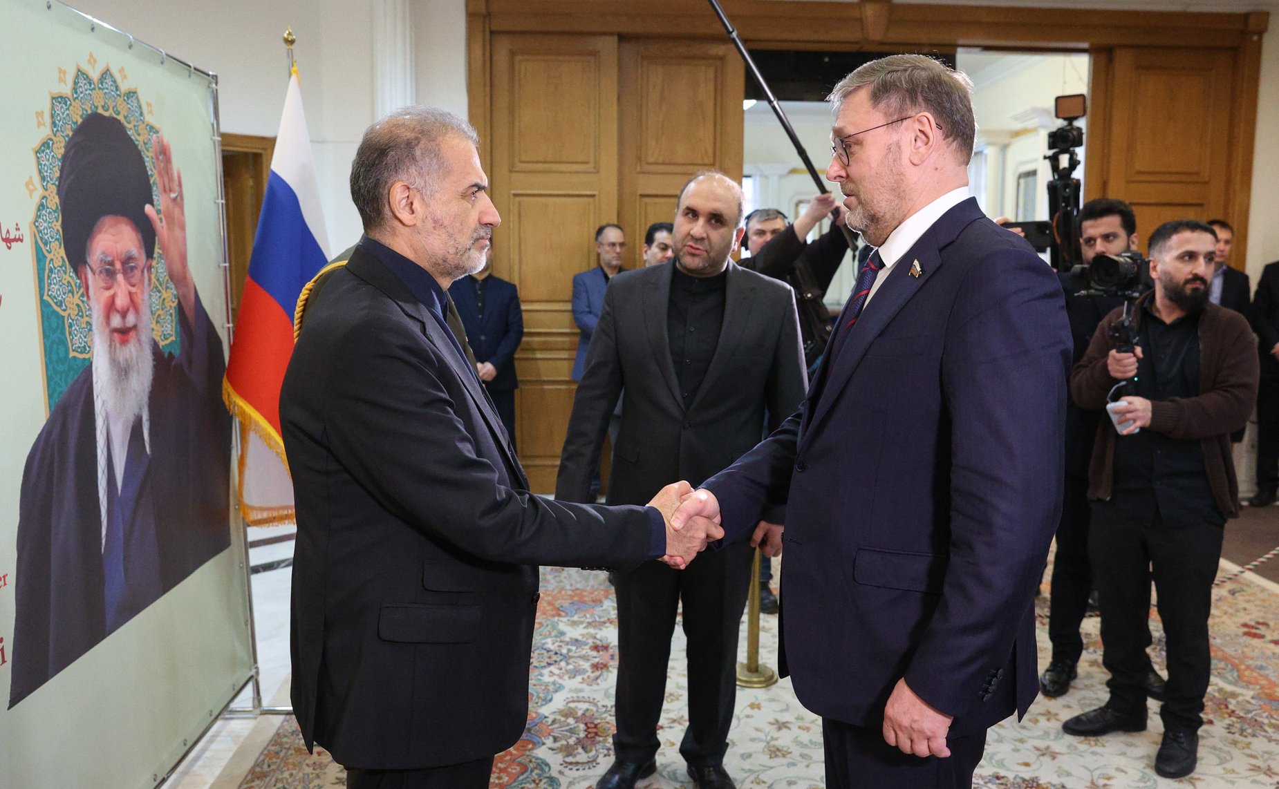 Заместитель Председателя Совета Федерации Константин Косачев посетил резиденцию Посла Исламской Республики Иран в Москве