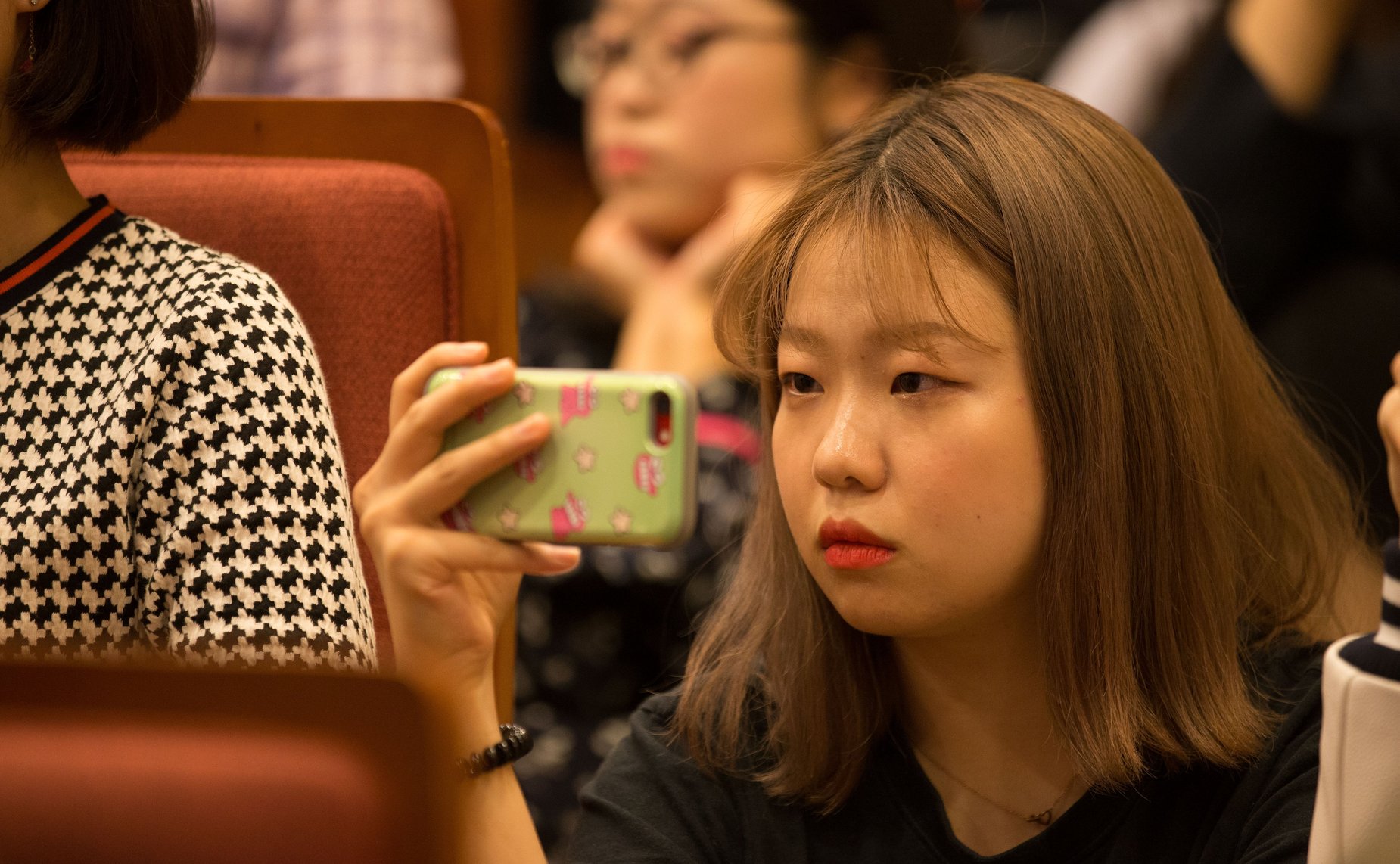 Валентина Матвиенко выступила с лекцией перед студентами и преподавателями Университета иностранных языков «Хангук» в Сеуле