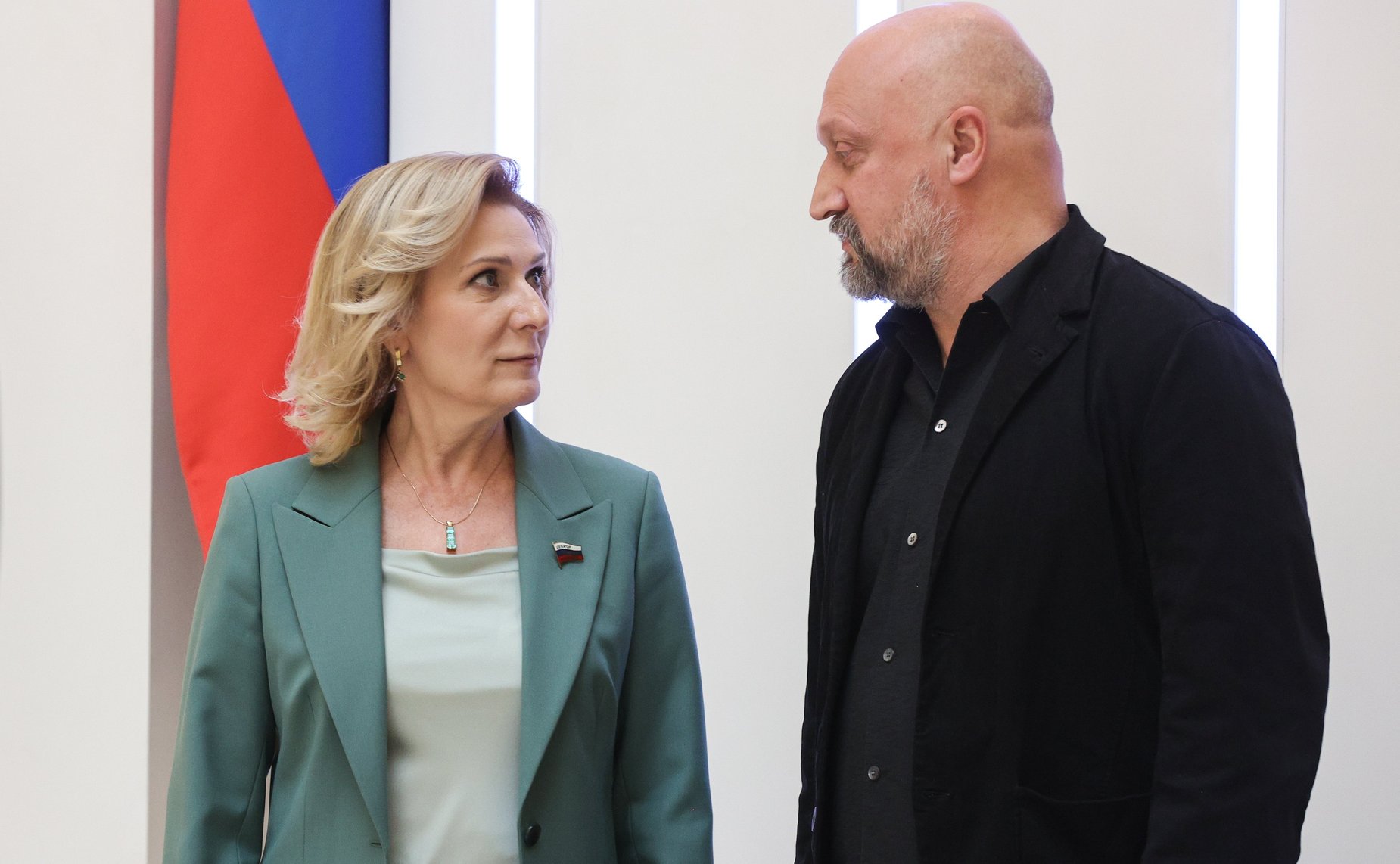 Инна Святенко и Андрей Чернышев поприветствовали в Совете Федерации детей, которые являются победителями и призёрами паралимпийских чемпионатов