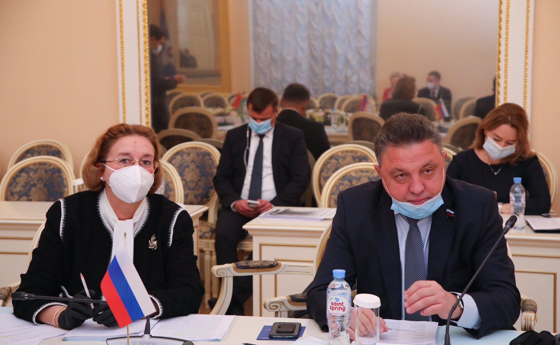 Заседание Контрольно-бюджетной комиссии Межпарламентской Ассамблеи СНГ