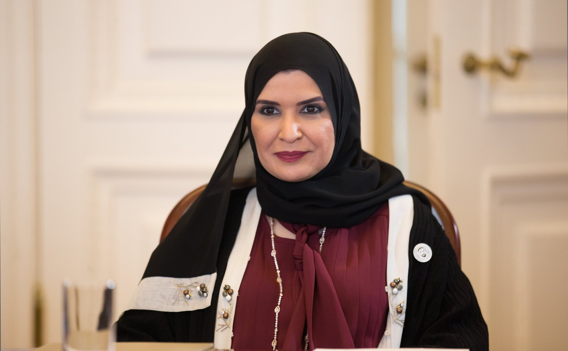 Встреча К. Косачева с Председателем Федерального Национального Совета Объединенных Арабских Эмиратов Амаль Абдалла Аль-Кубейси