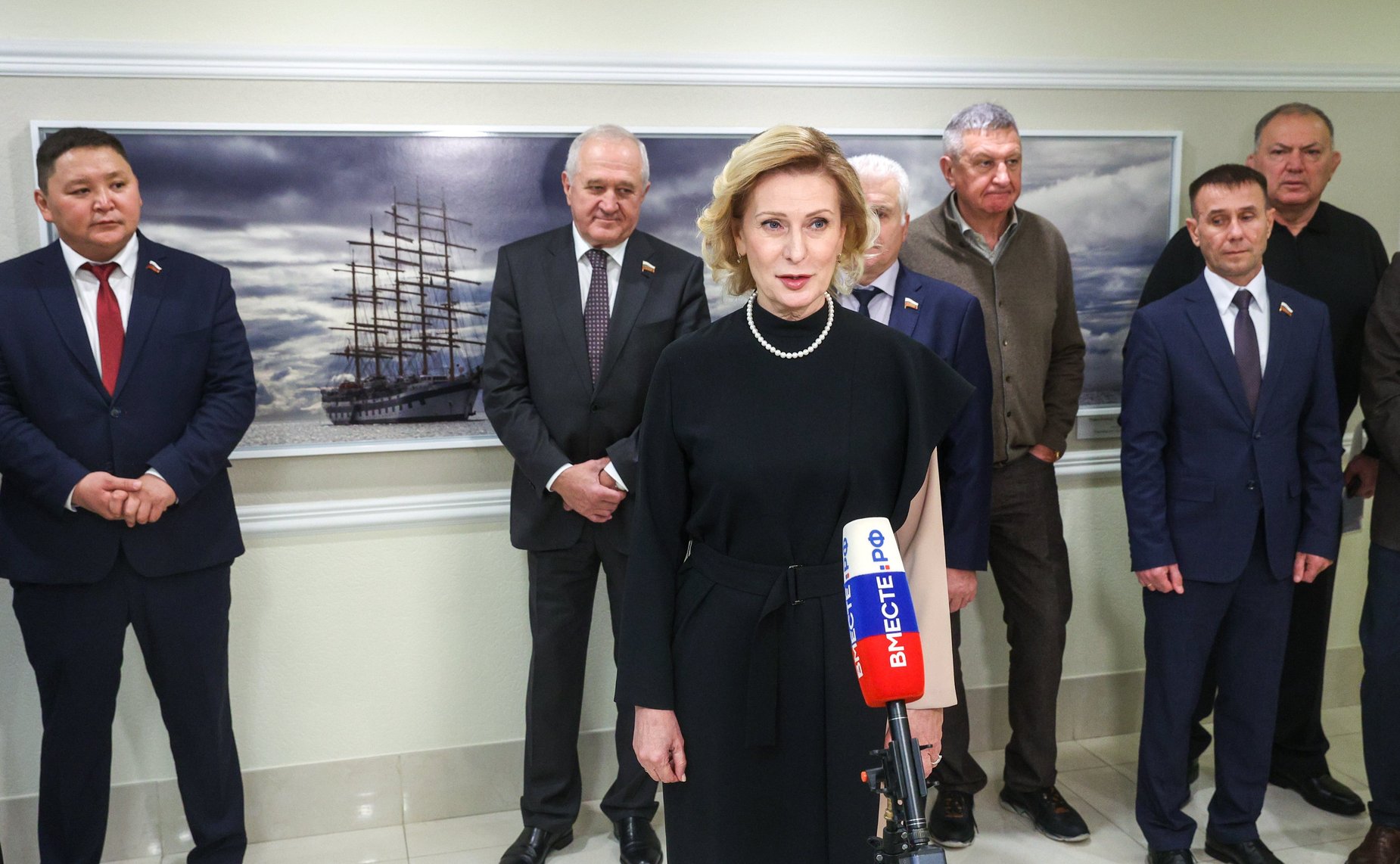 Открытие в Совете Федерации выставки ««Наследие Палеха» 90 лет художественного пути»